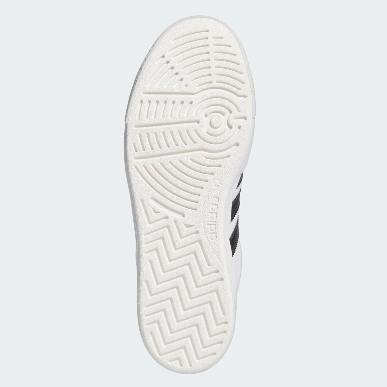 White/Black Nora Vasconcellos Adidas Pro Skate Shoe Bottom