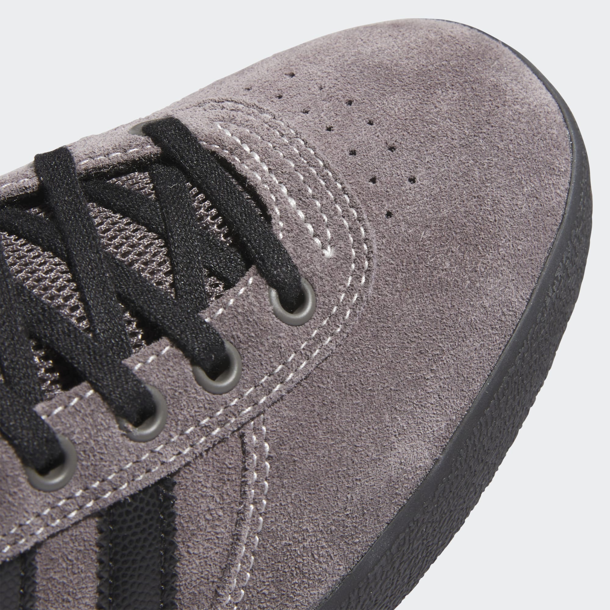 Charcoal Puig Indoor Adidas Skate Shoe Detail