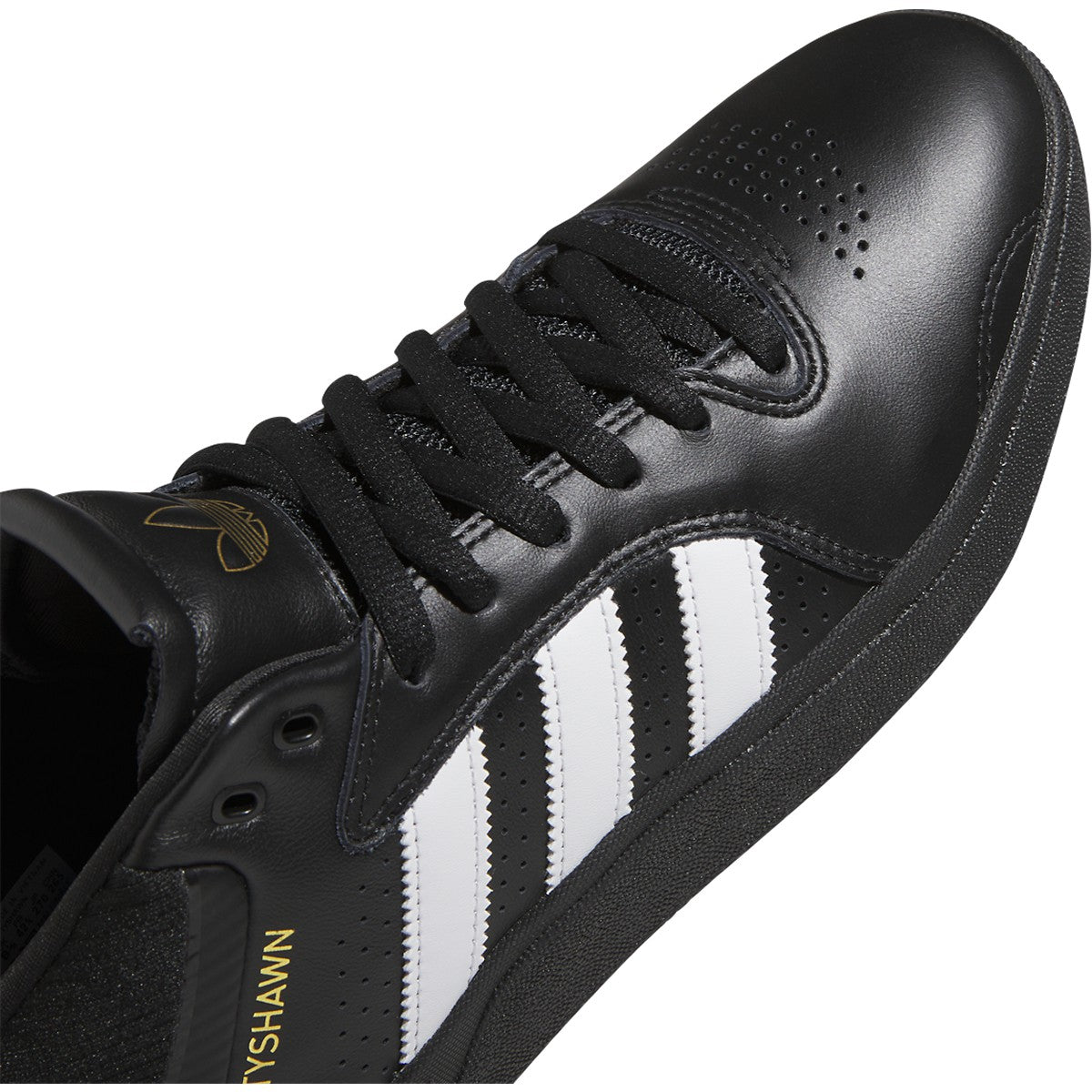 Core Black Tyshawn Adidas Skate Shoe Detail