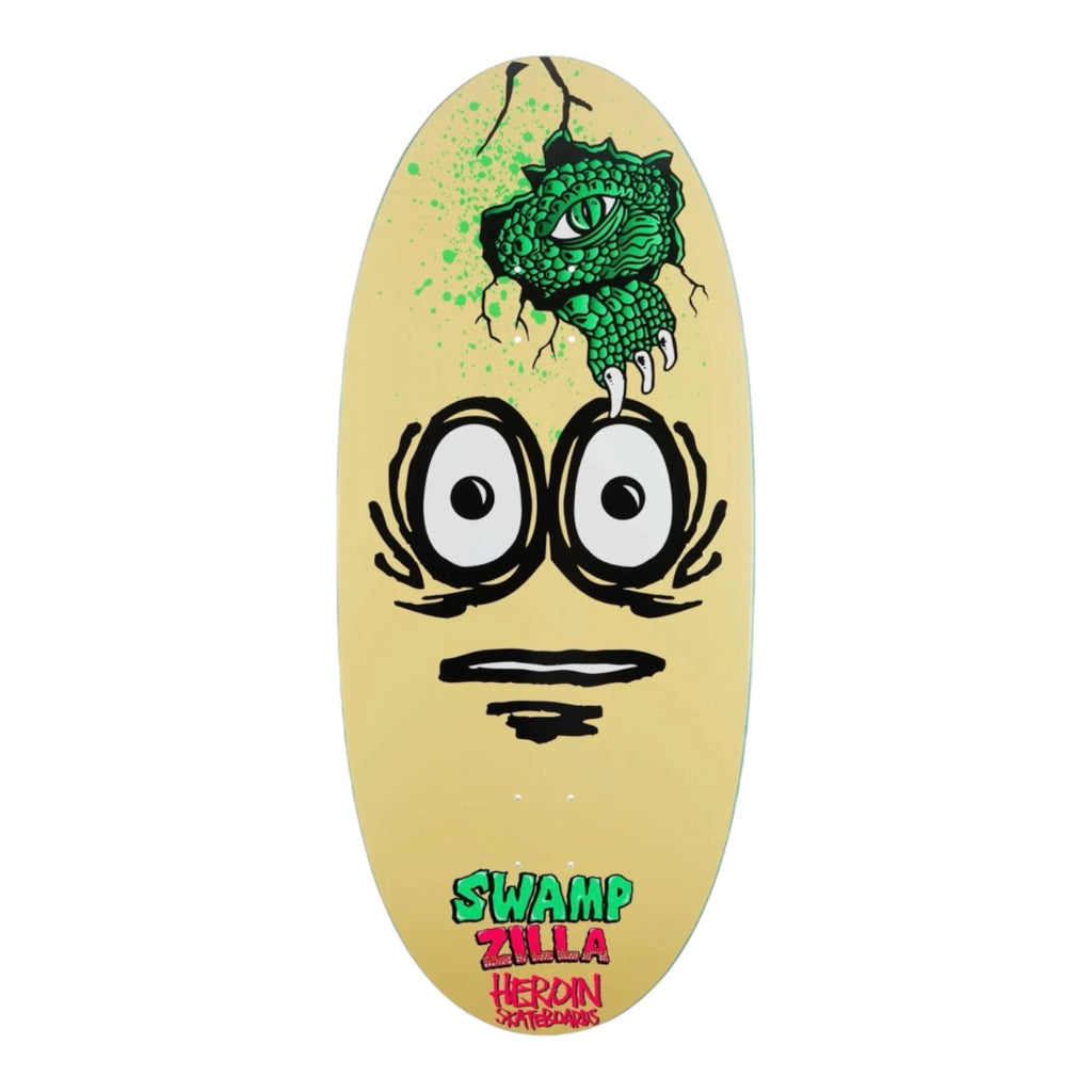 Swampzilla Heroin Egg Skateboard Deck