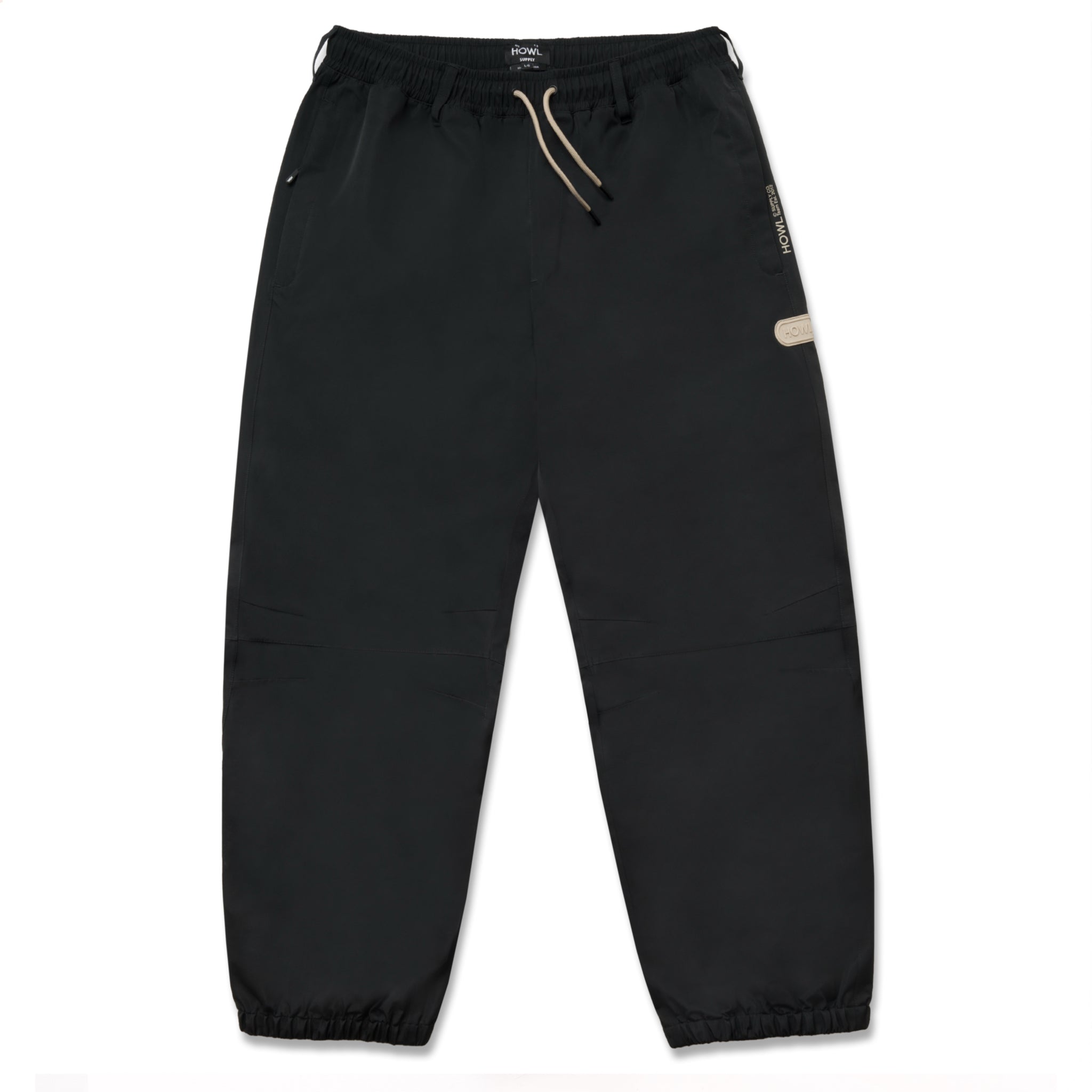 Black Insulated Nowhere Howl Snow Pants