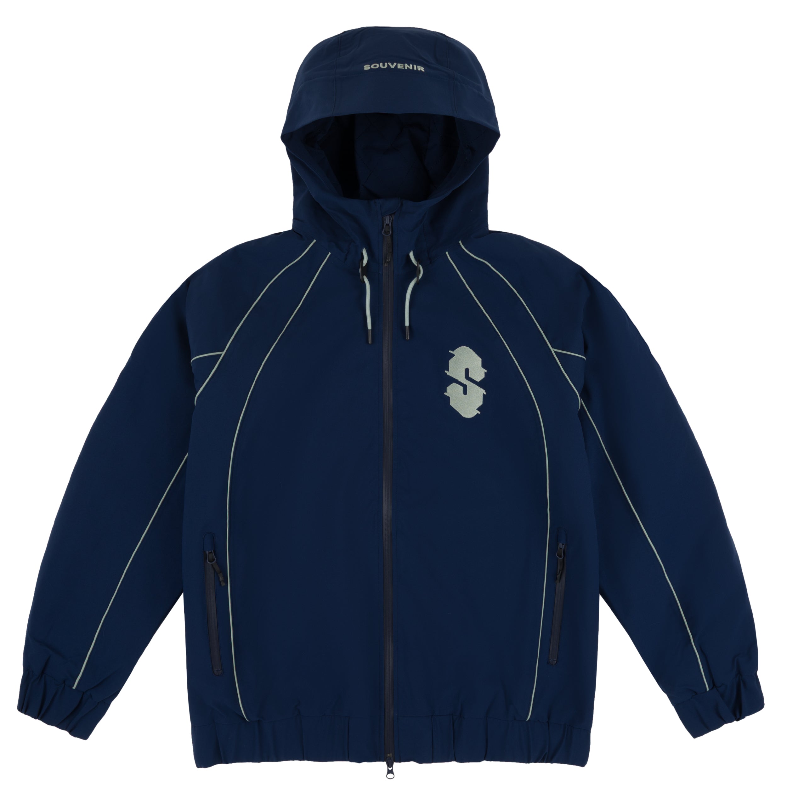 Navy Insulated Souvenir Track Jacket