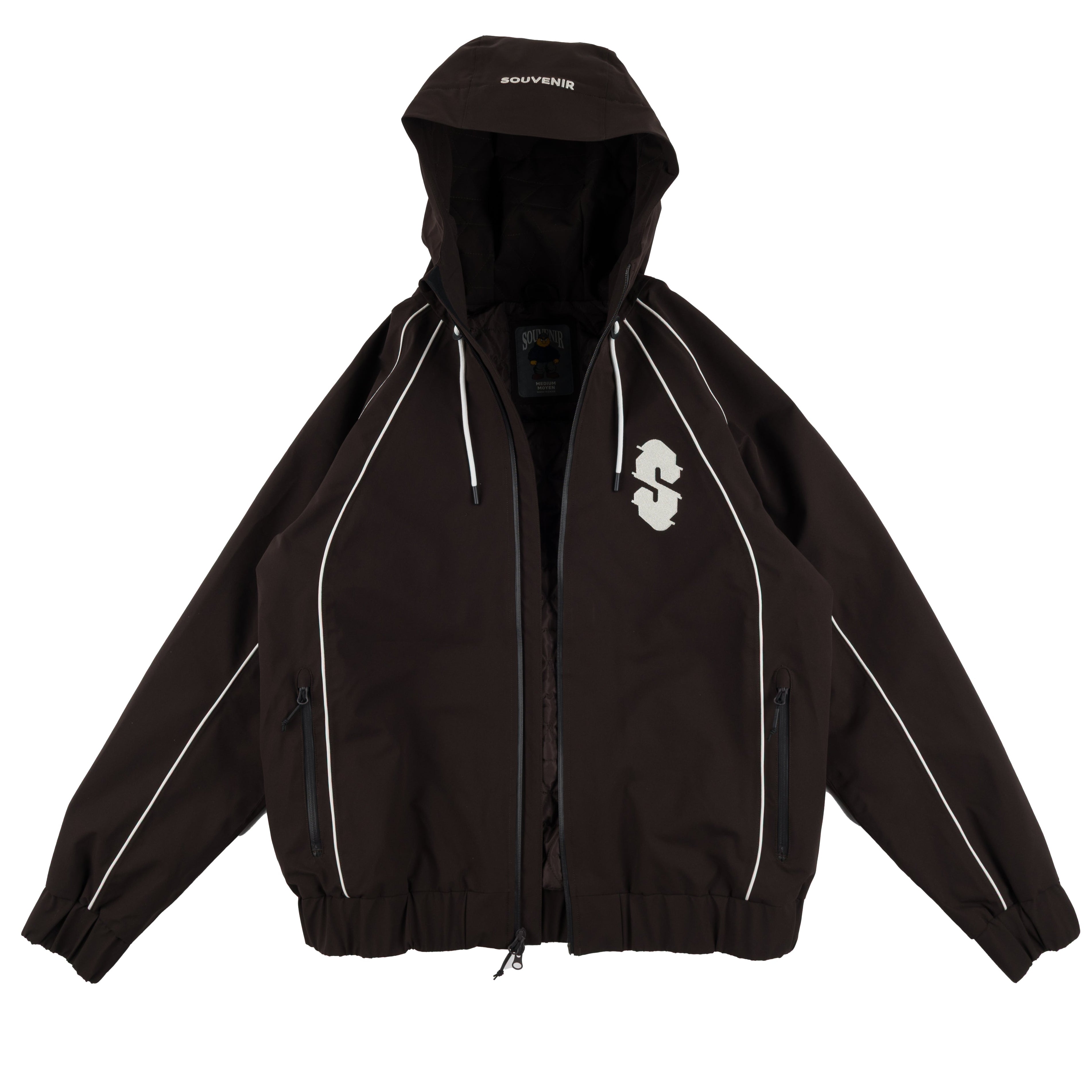 Cocoa Insulated Souvenir Track Jacket