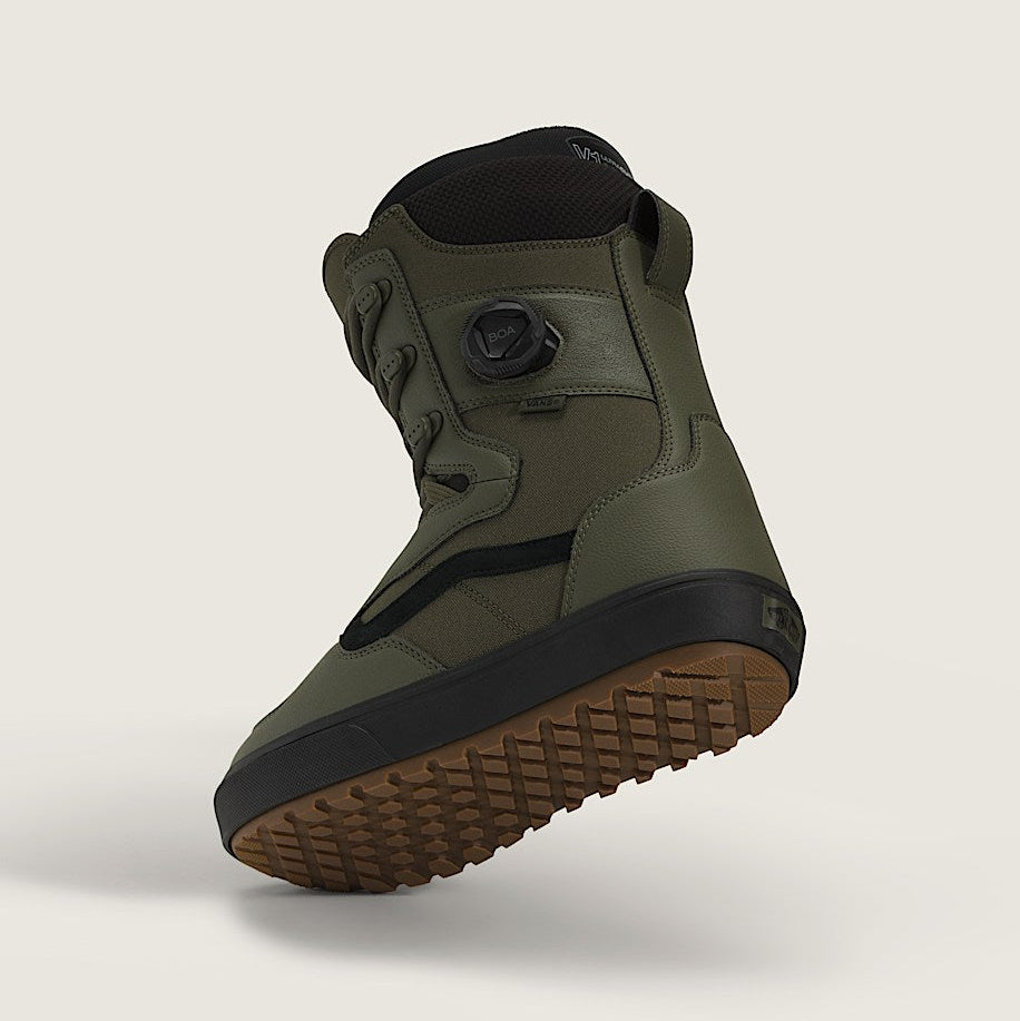 Grape Leaf Invado OG Vans Snowboard Boots Back