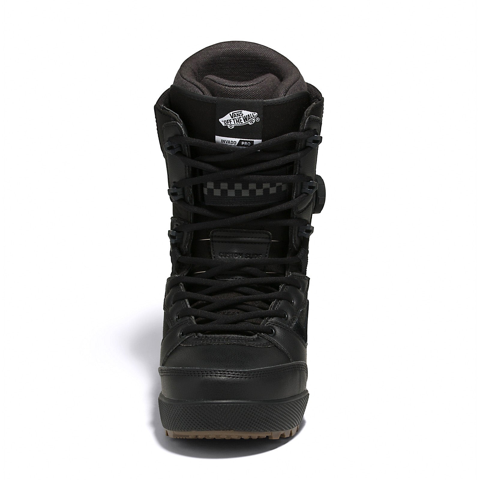 Black/Gum Vans Invado Pro Snowboard Boot Front