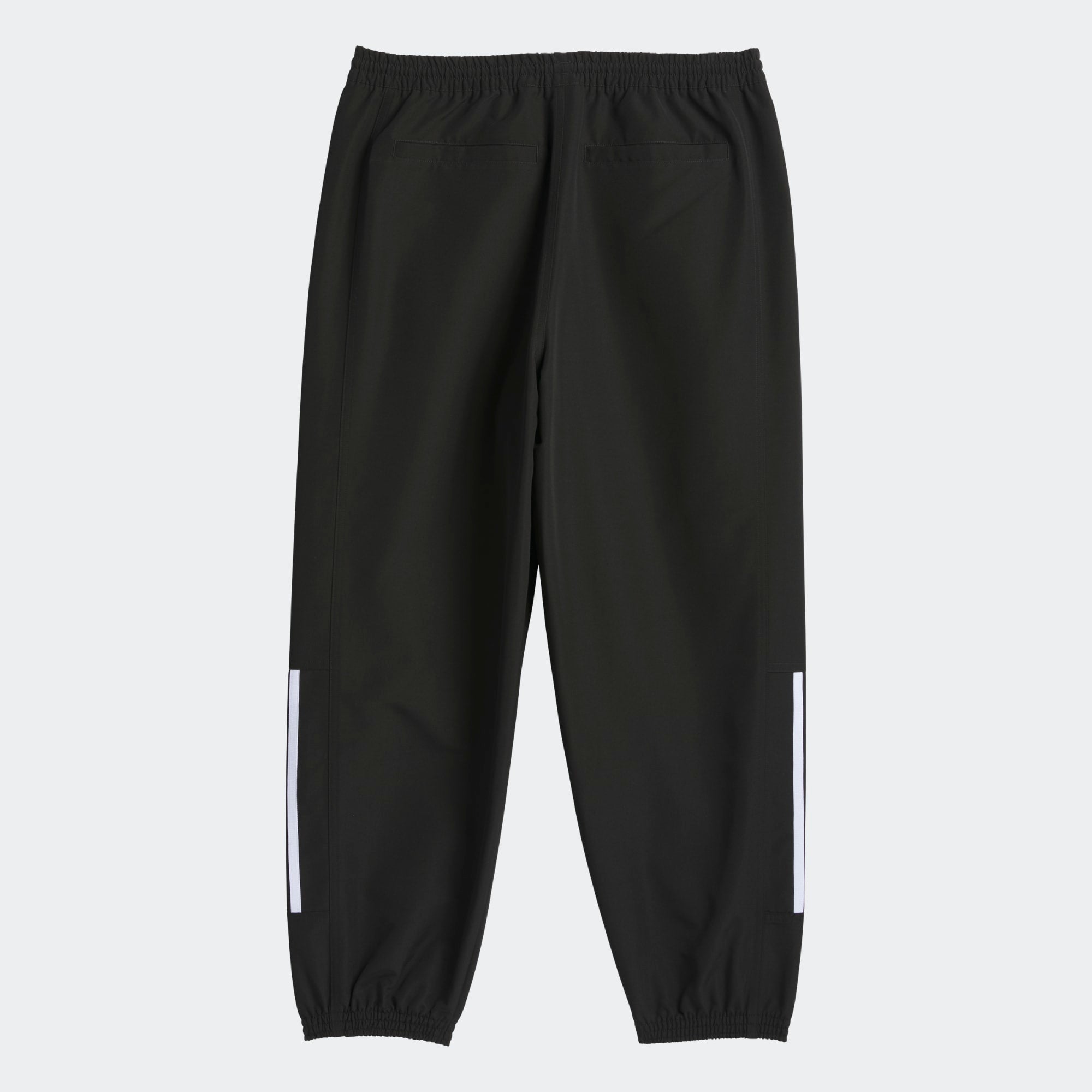 Black/White Gazelle Adidas Track Pants Back