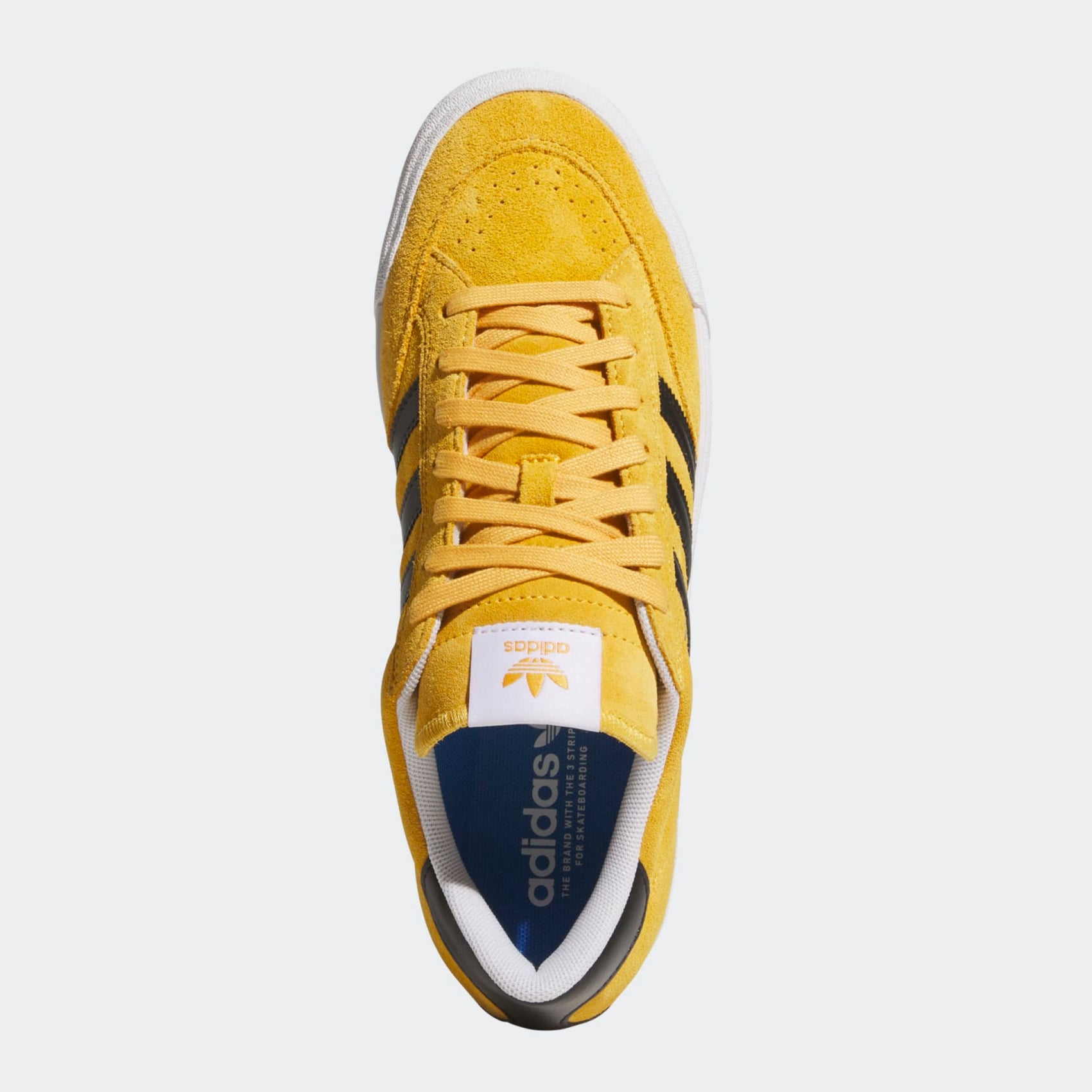 Yellow/Black Nora Adidas Skate Shoe Top