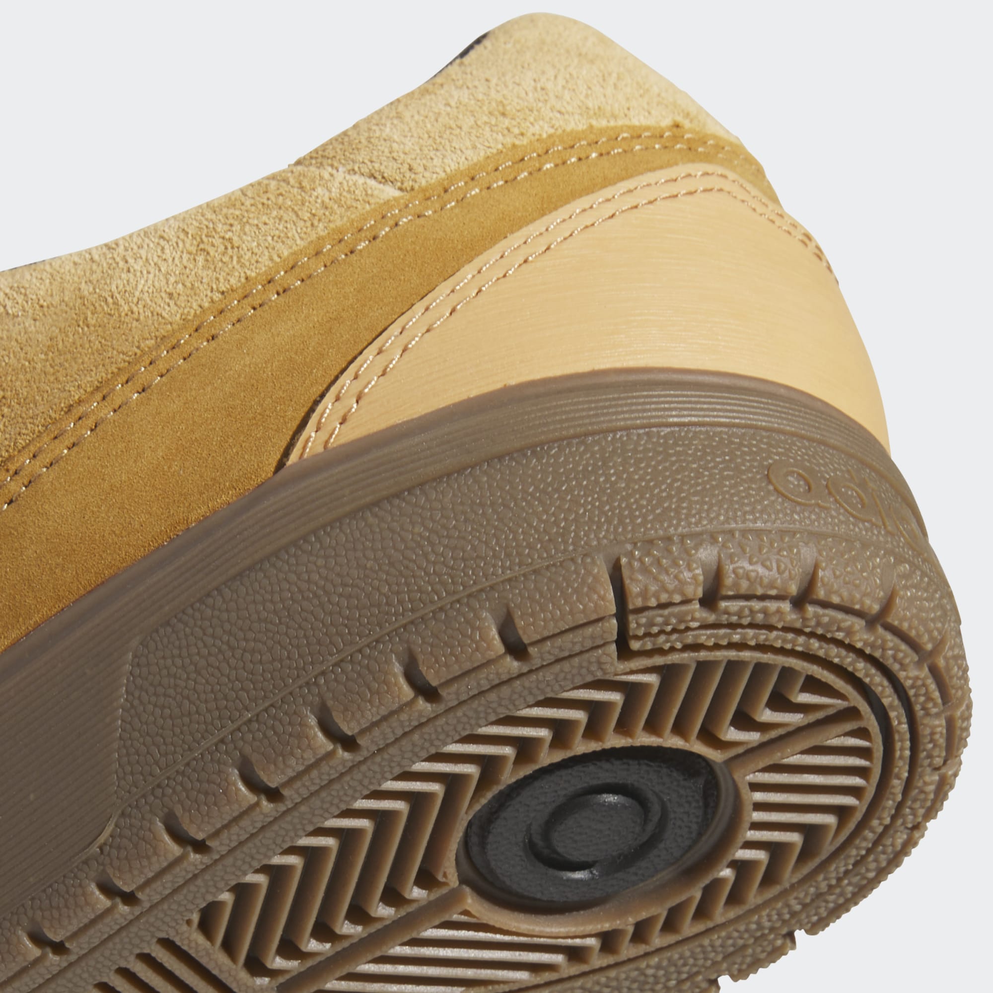 Brown/Gum Tyshawn II Adidas Skate Shoe Detail