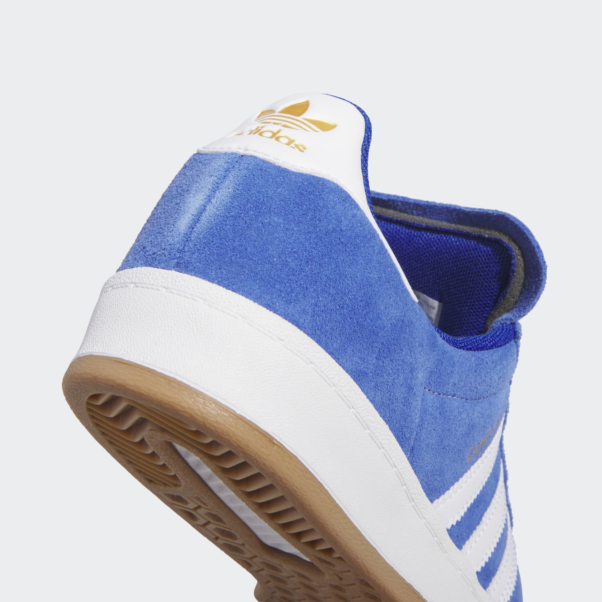 Royal Blue Campus ADV Adidas Skate Shoe Detail