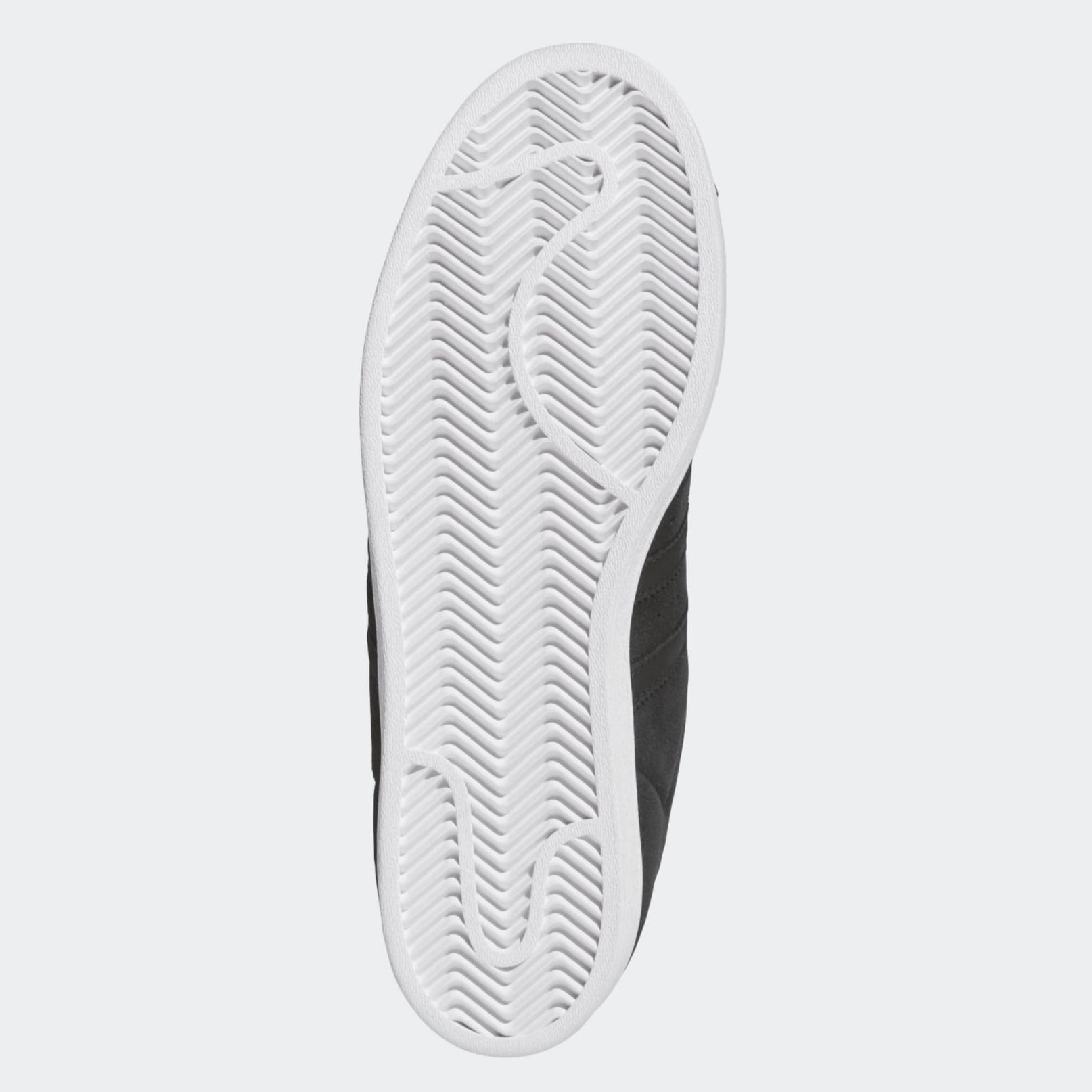 Core Black Superstar ADV Adidas Skate Shoe Bottom