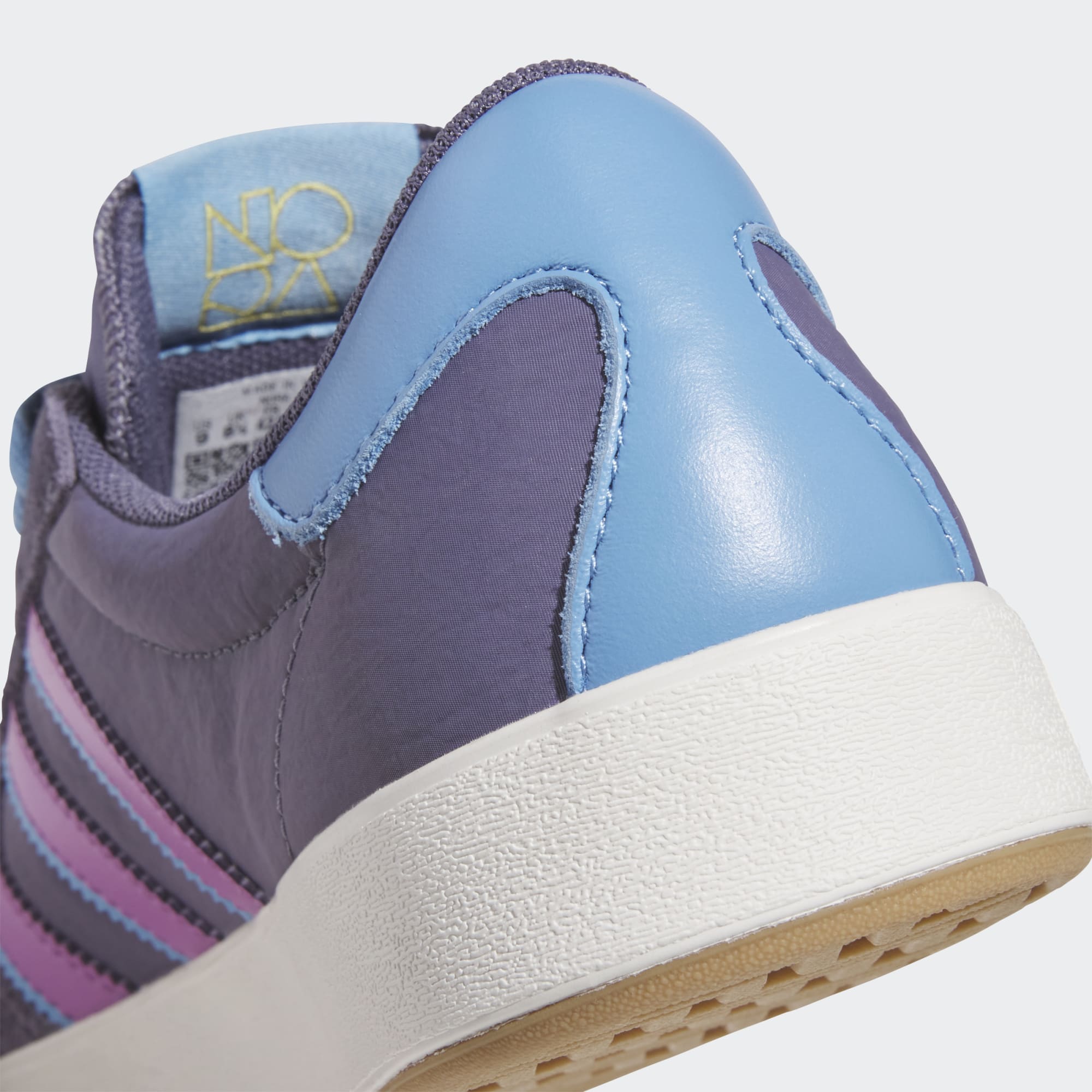 Preloved Violet Nora Adidas Skate Shoe Detail