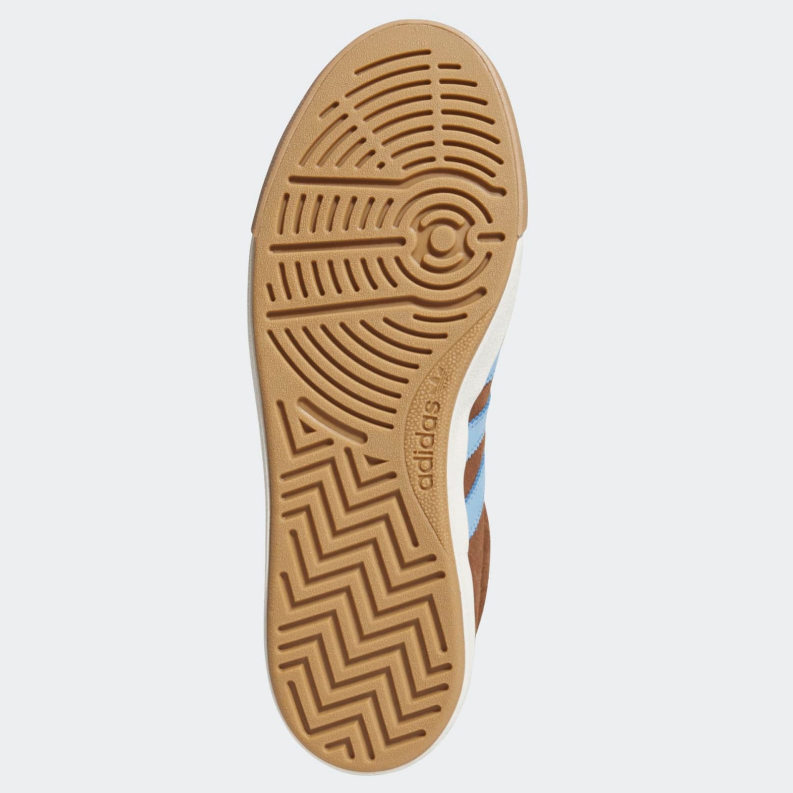 Brown Nora Adidas Skate Shoe Bottom