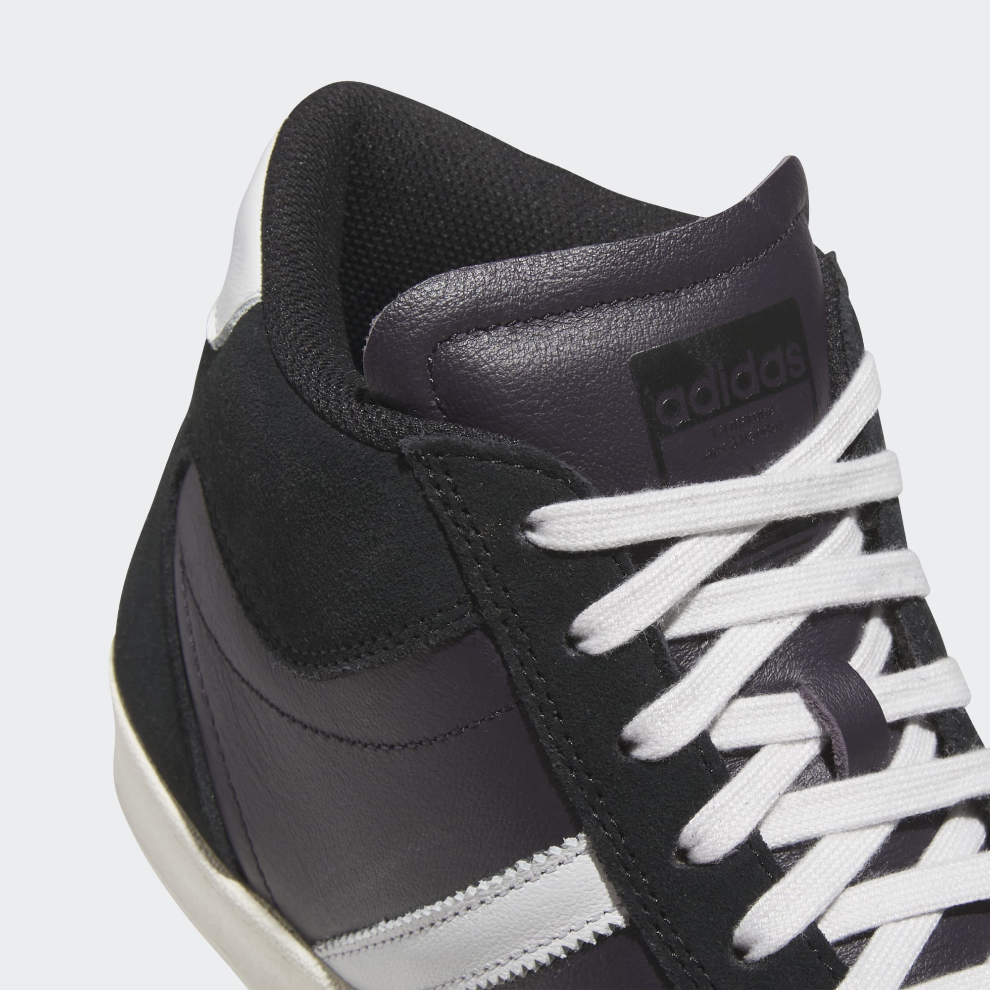Black Superskate Adidas Skate Shoe Detail