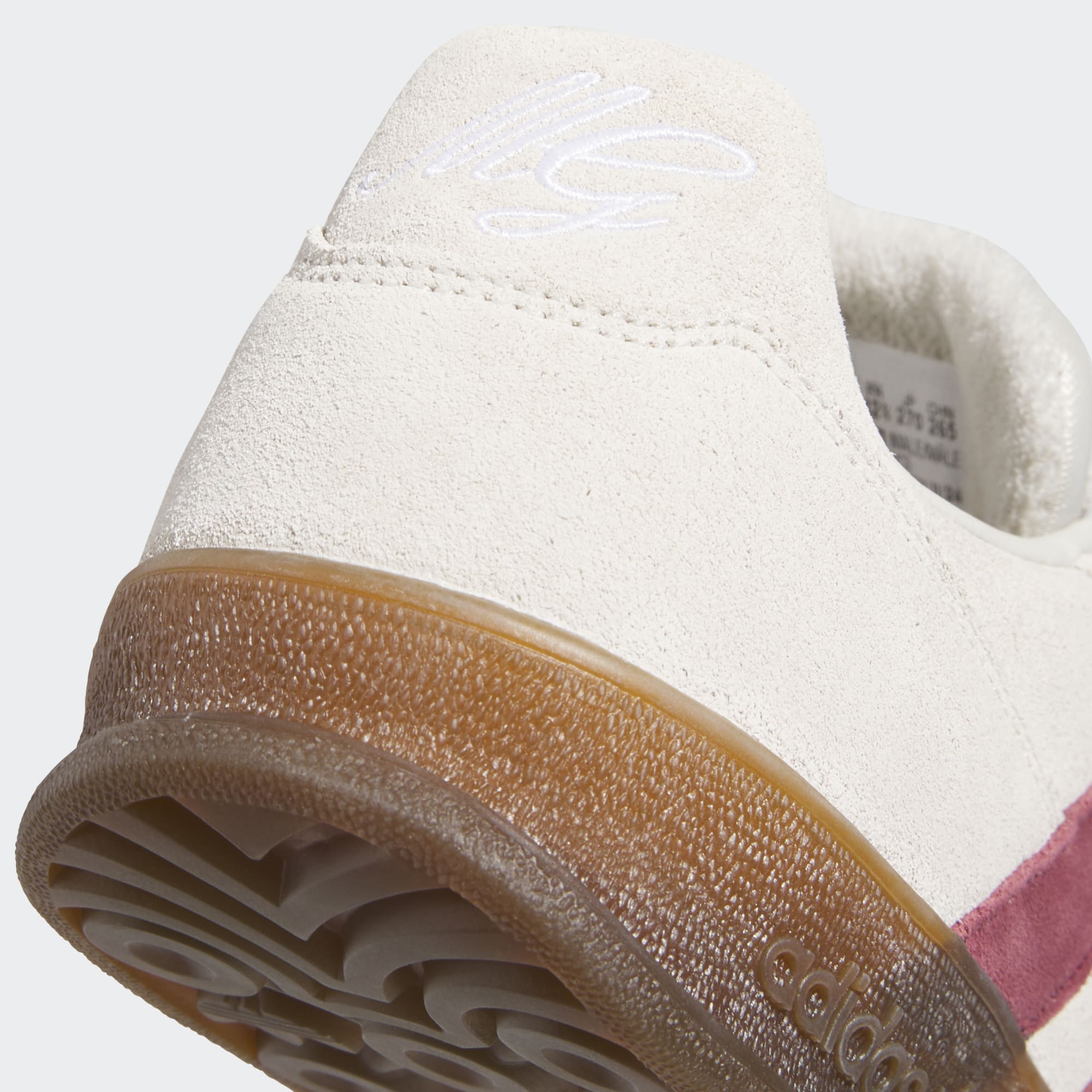 Aluminum Aloha Super Adidas Skate Shoe Detail