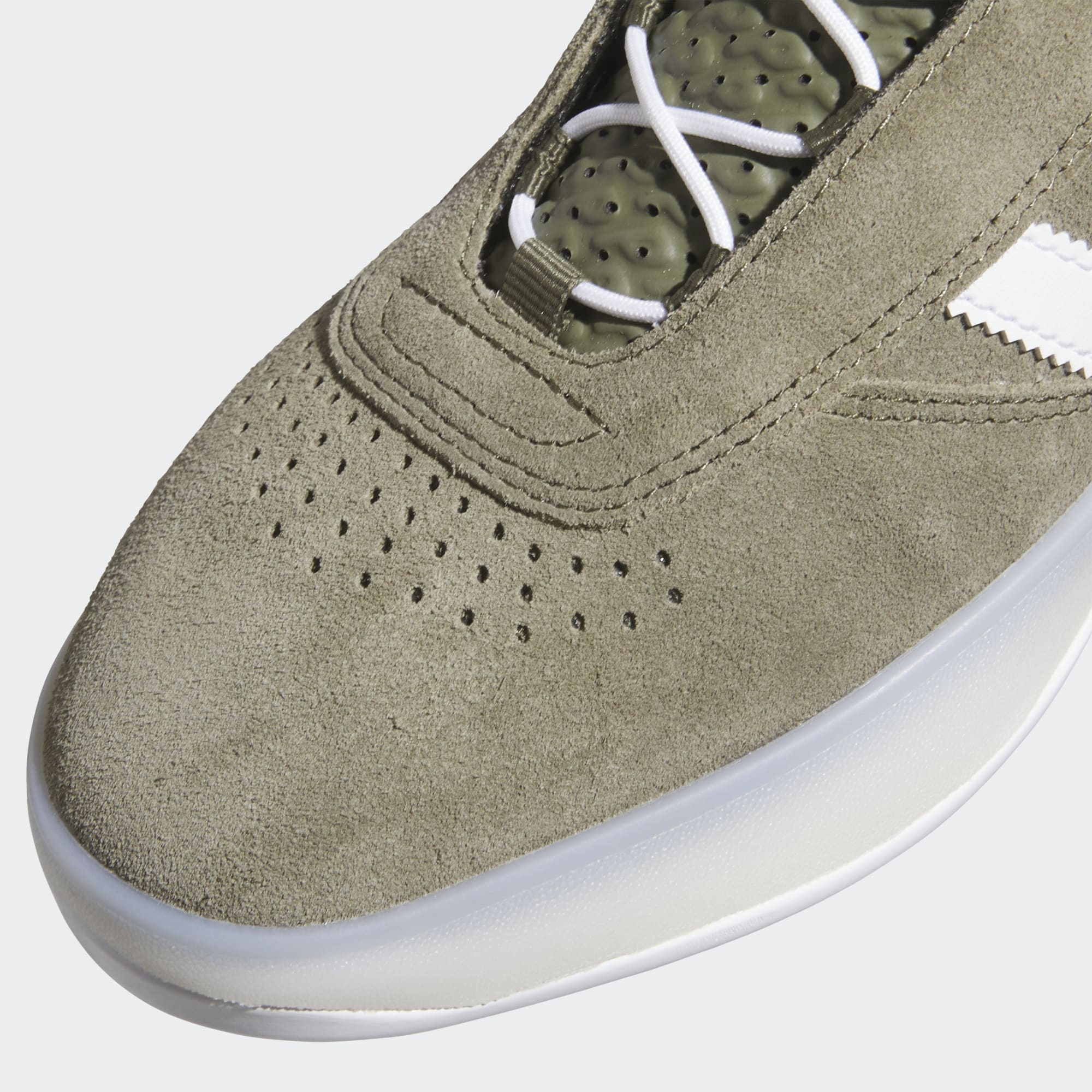 Olive Puig Adidas Skate Shoe Detail