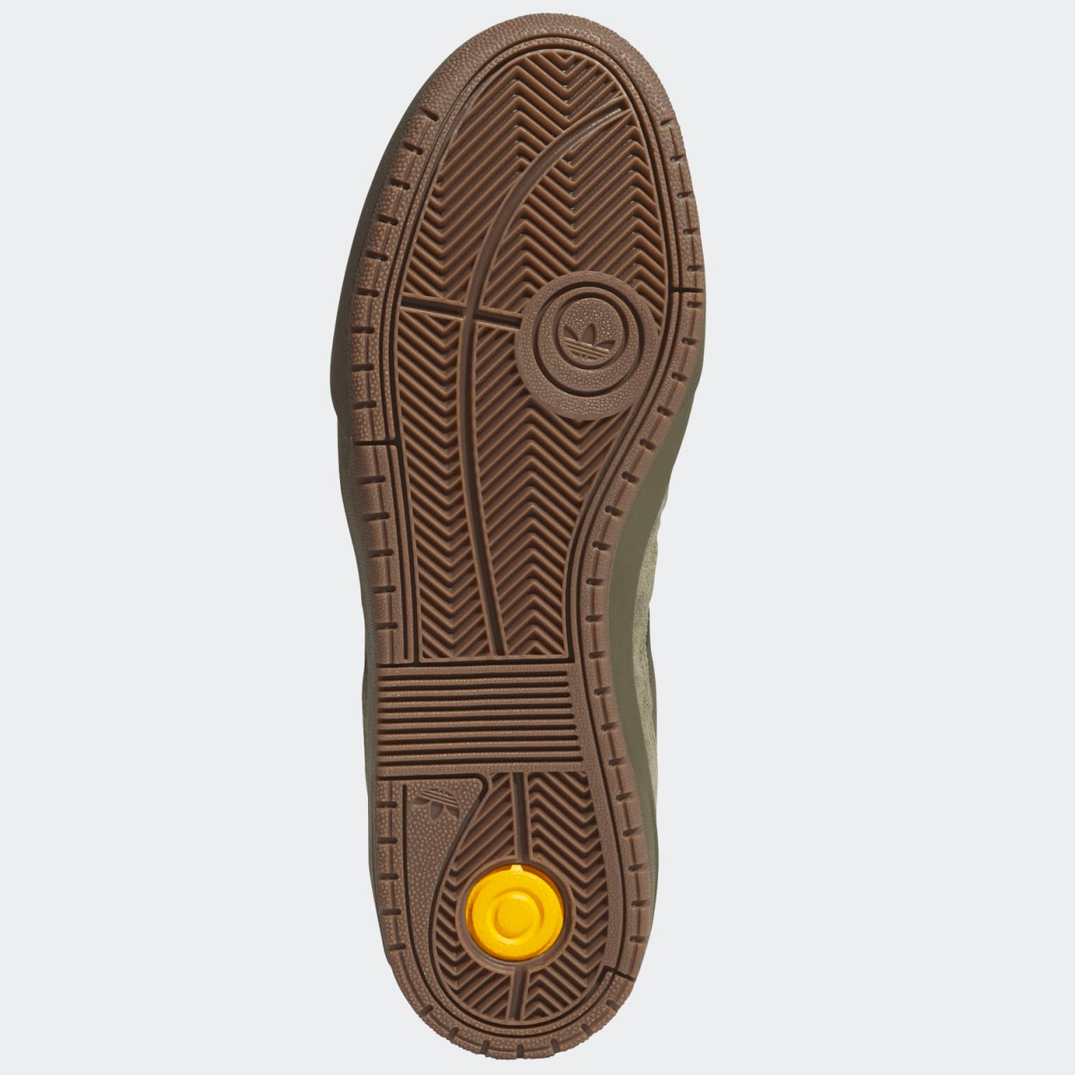 Olive Tyshawn II Adidas Skate Shoe Bottom