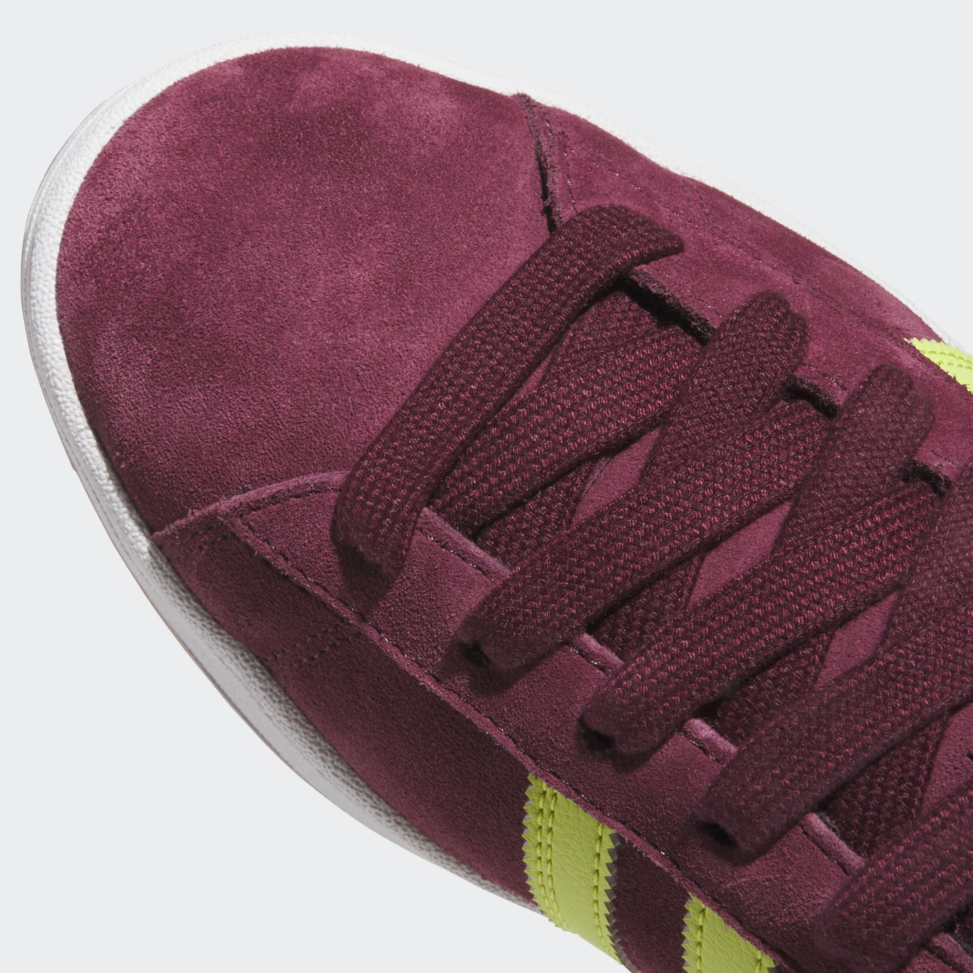 Maroon Campus ADV Adidas Skate Shoe Detail