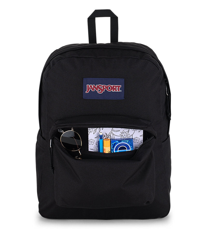 Black Superbreak Jansport Backpack