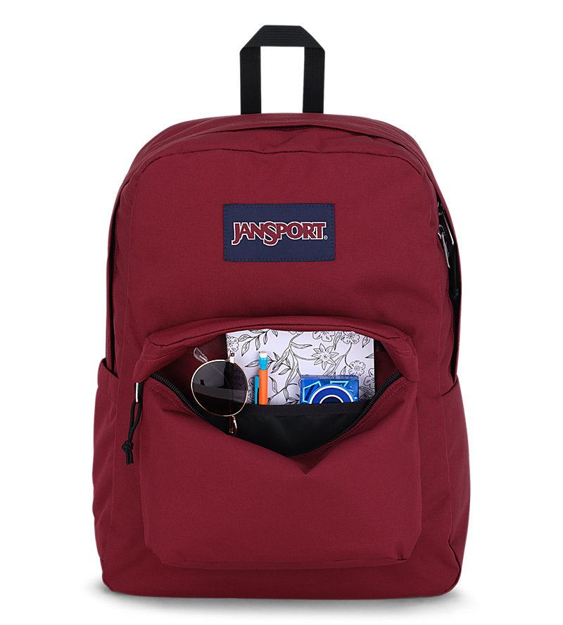 Russet Red Superbreak Jansport Backpack