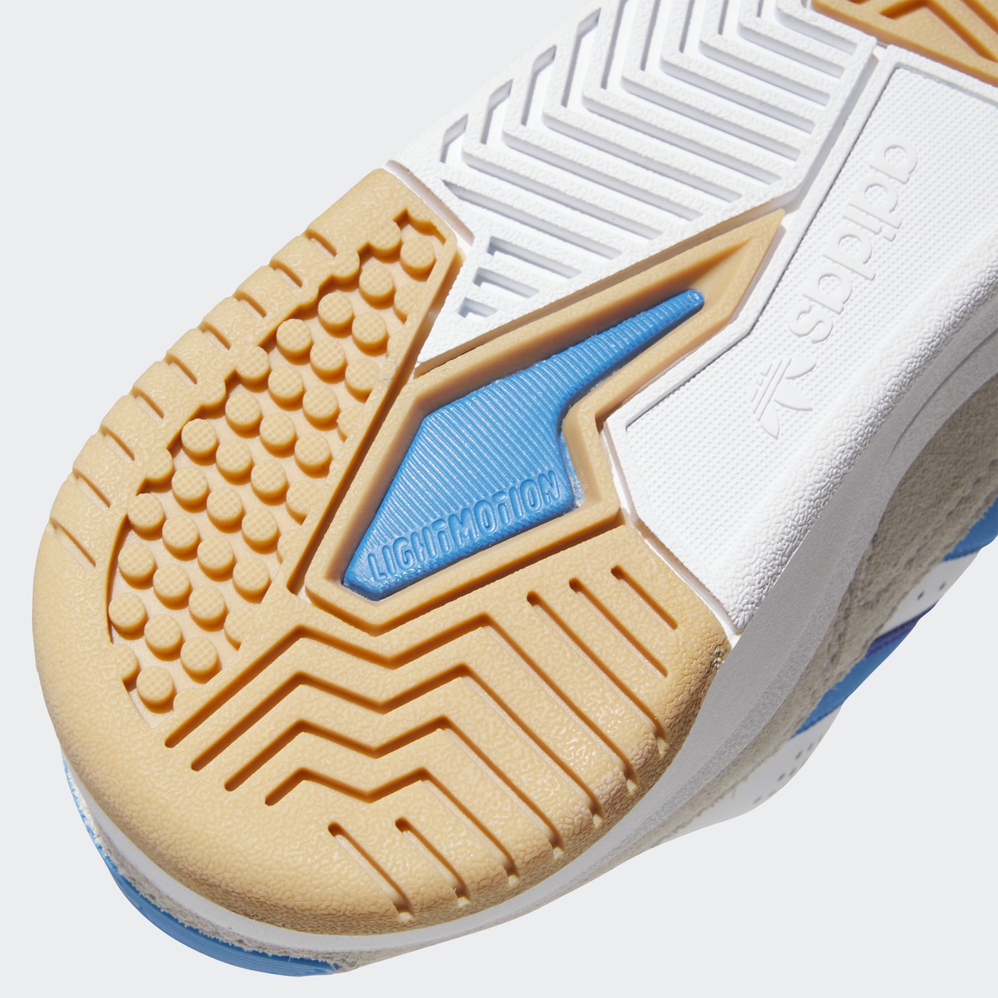 White/Blue Tekkira Cup Adidas Skate Shoe Detail