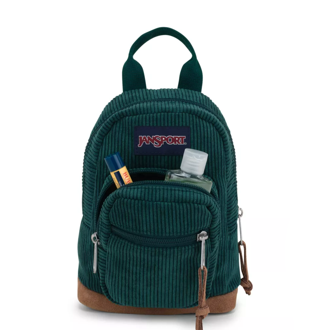 Jansport Right Pack Mini Expressions Bag - Deep Juniper Corduroy