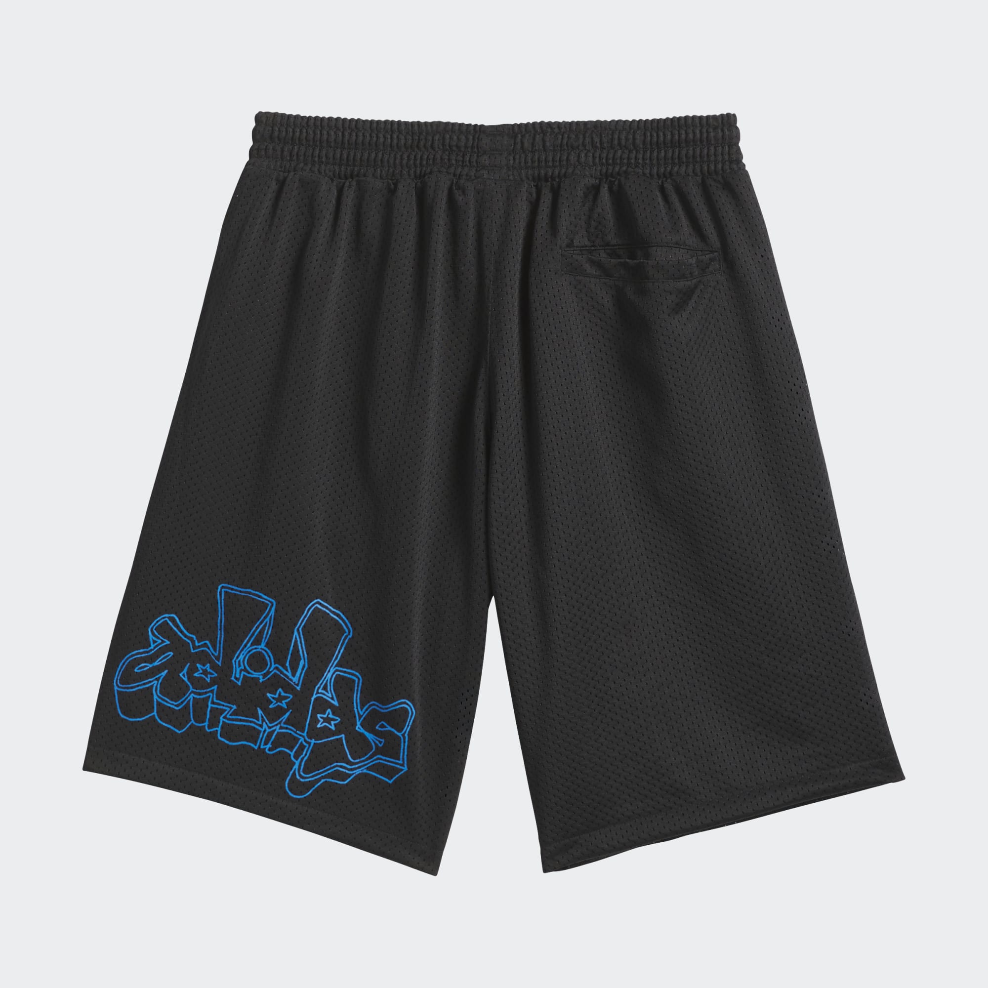 Adidas Kogancult Dragon BBall Shorts -  Black/Lucid Ray Blue