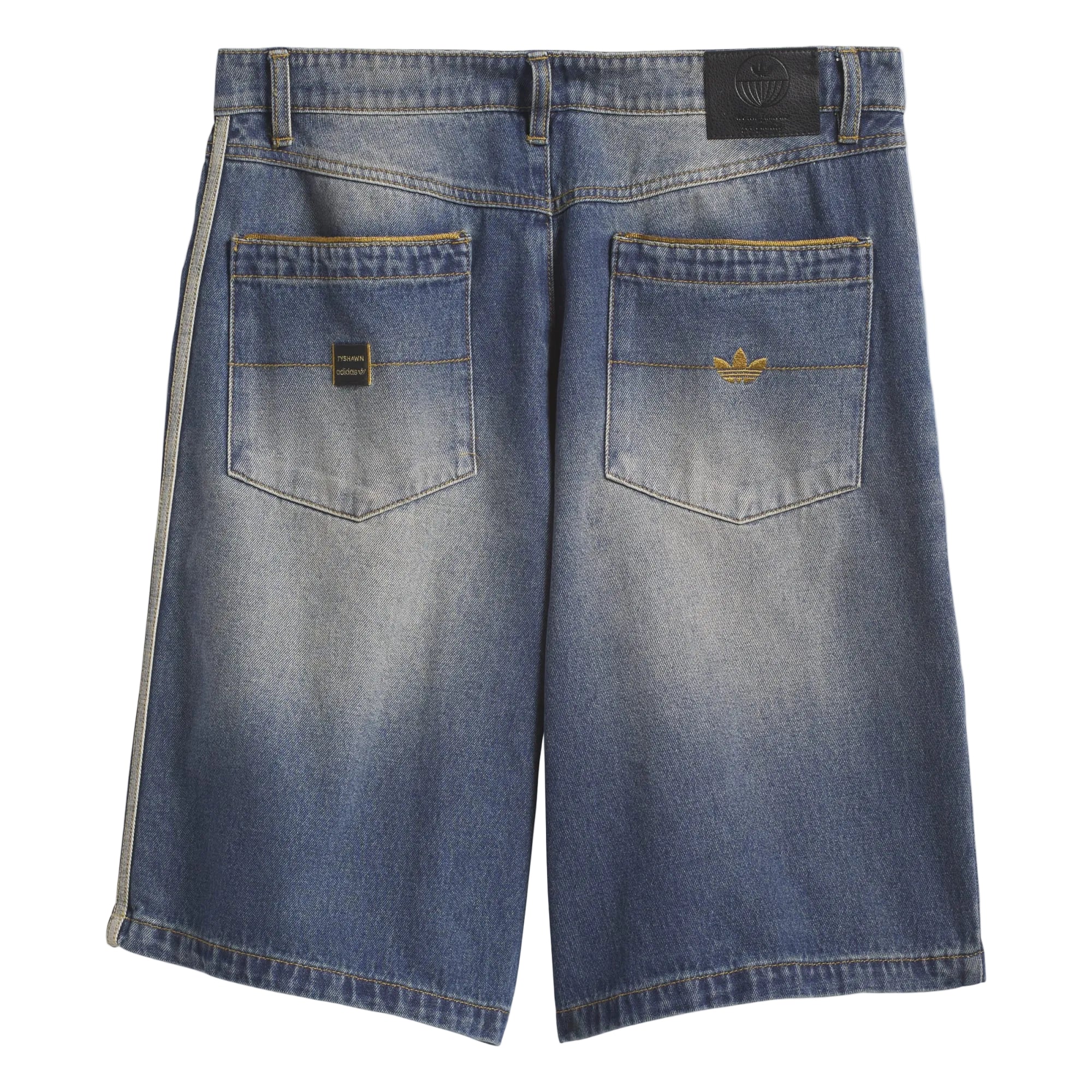 Adidas Tyshawn Washed Denim Shorts - Indigo