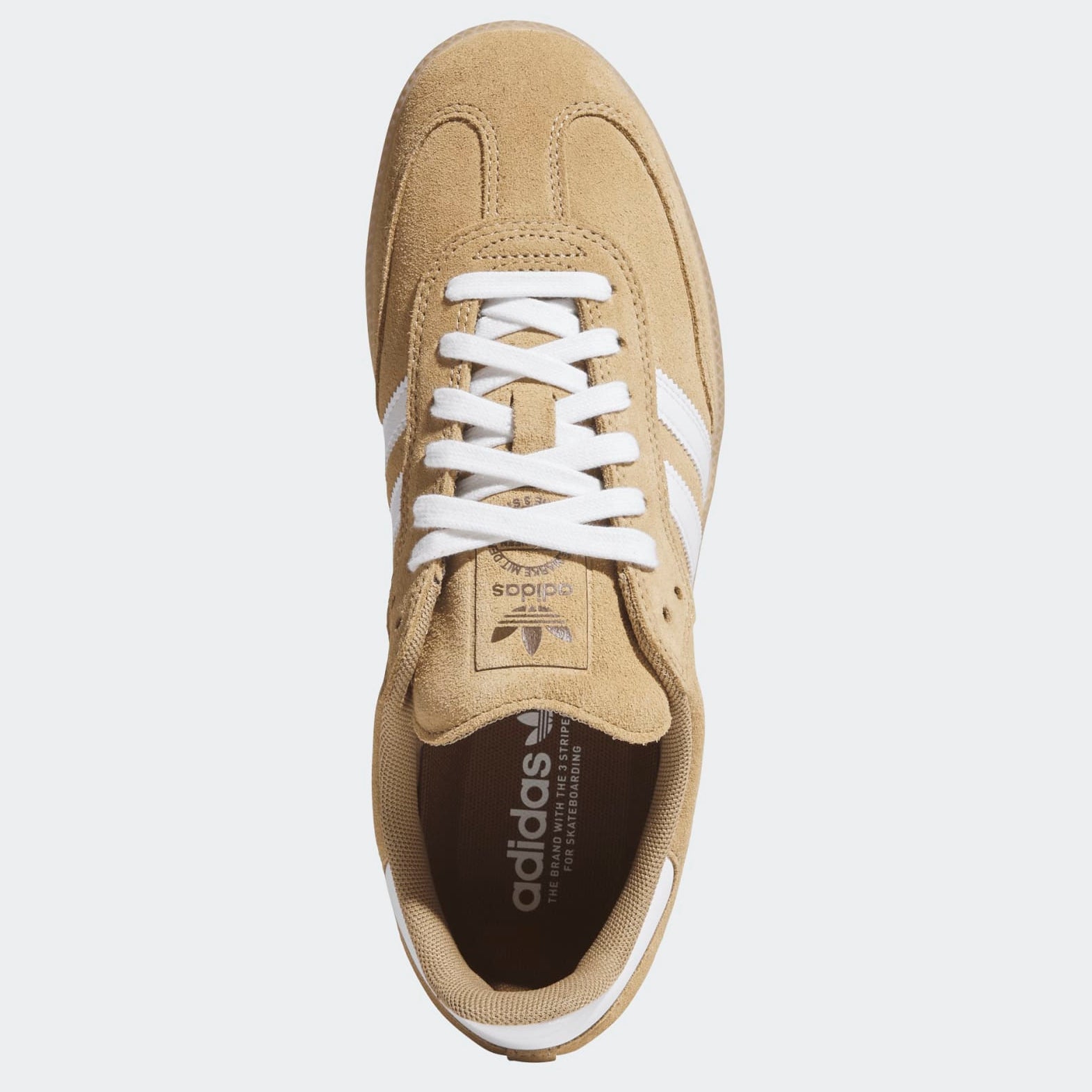 Cardboard Samba ADV Adidas Skate Shoe Top