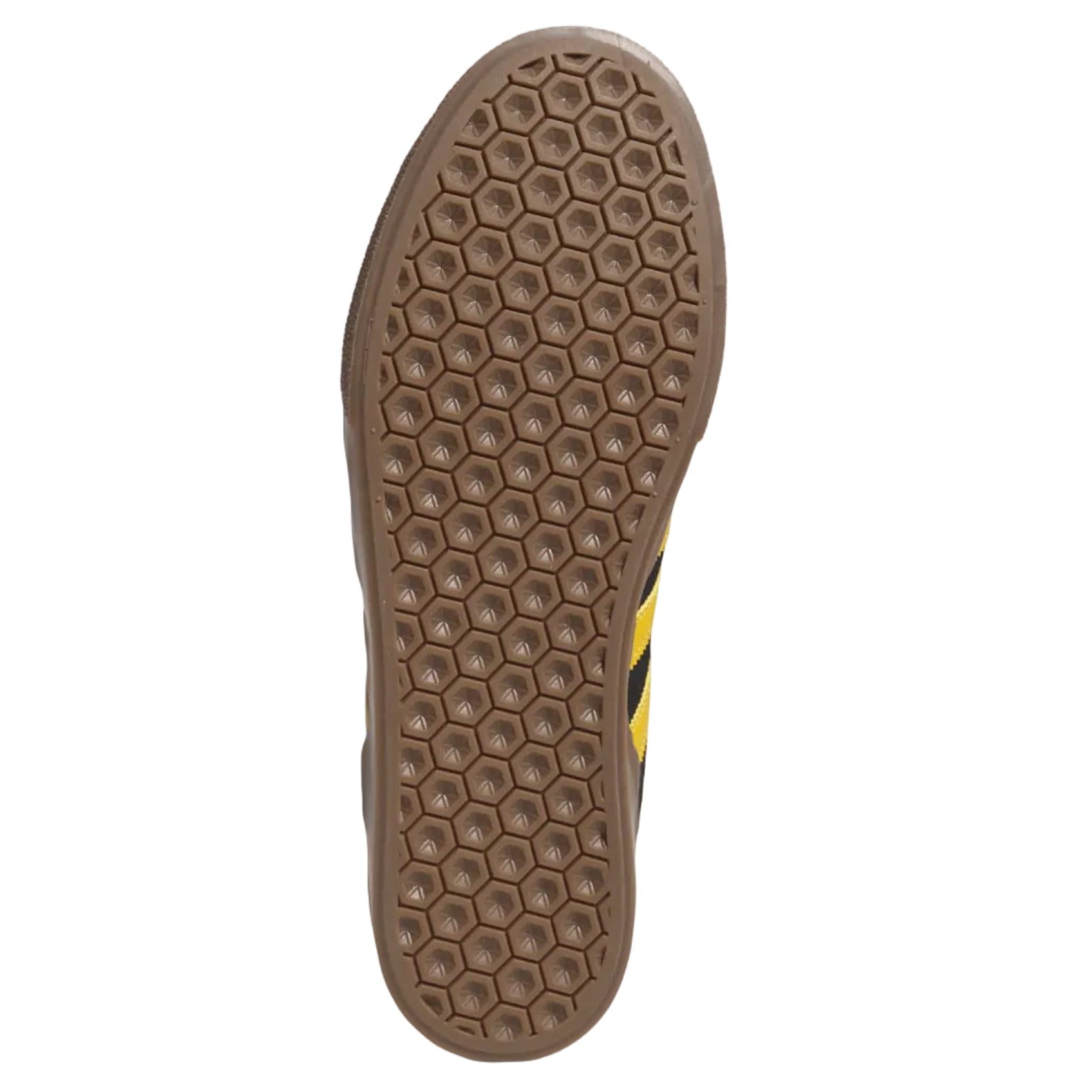 Black/Yellow Busenitz Vulc II Adidas Skate Shoe bottom