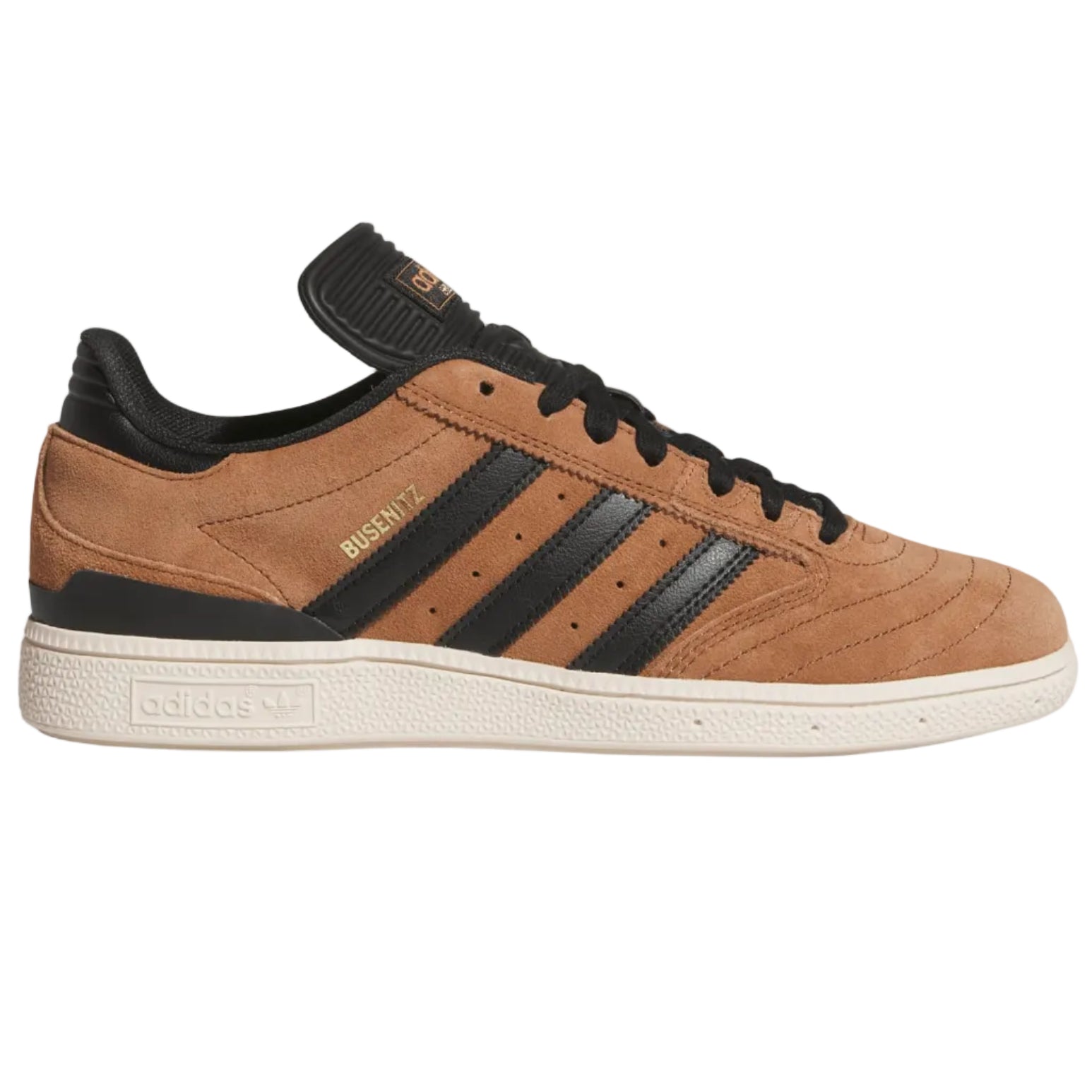 Adidas Busenitz Skateboard Shoe - Black/White/Gold Metallic