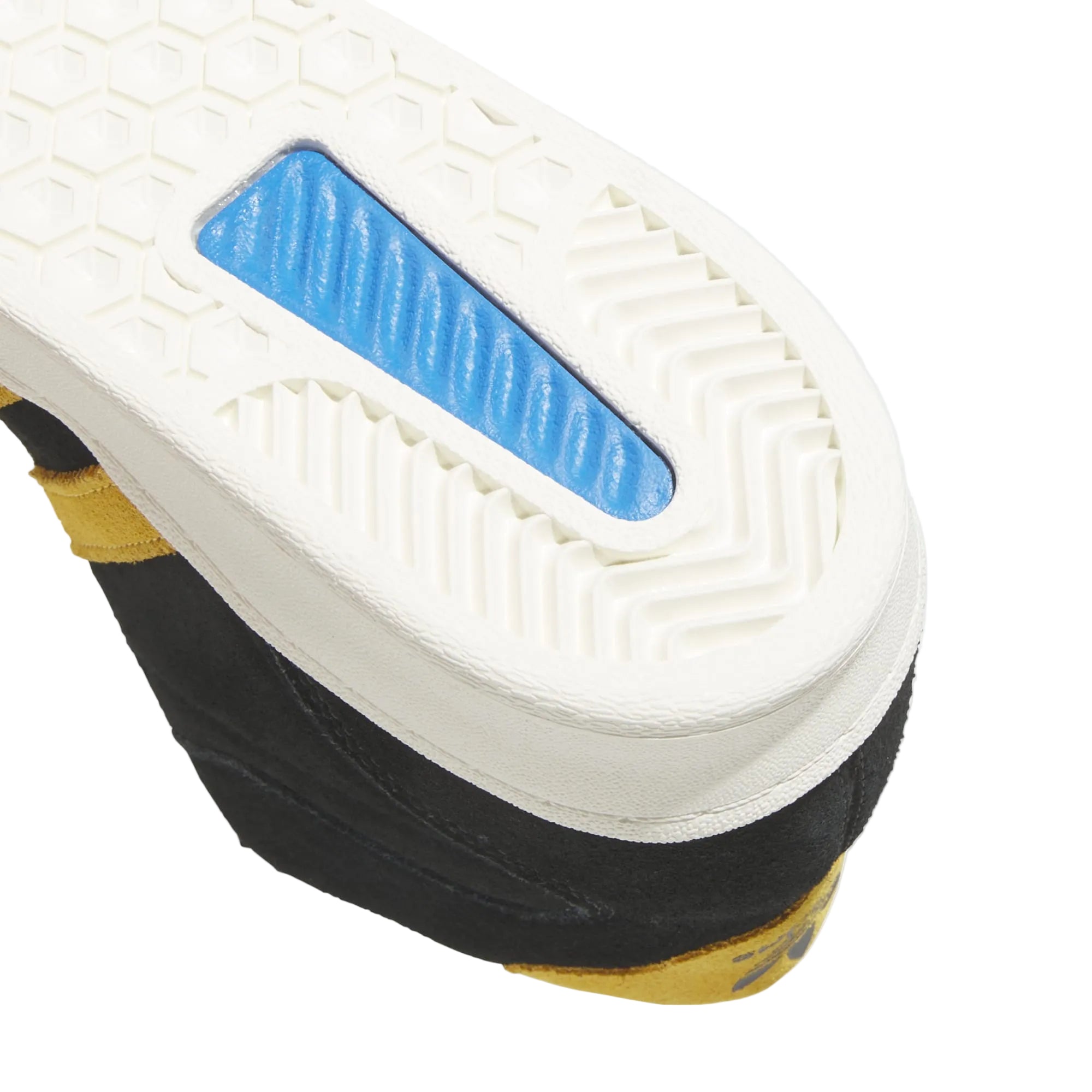 Black/Yellow Superskate Adidas Skate Shoe Detail