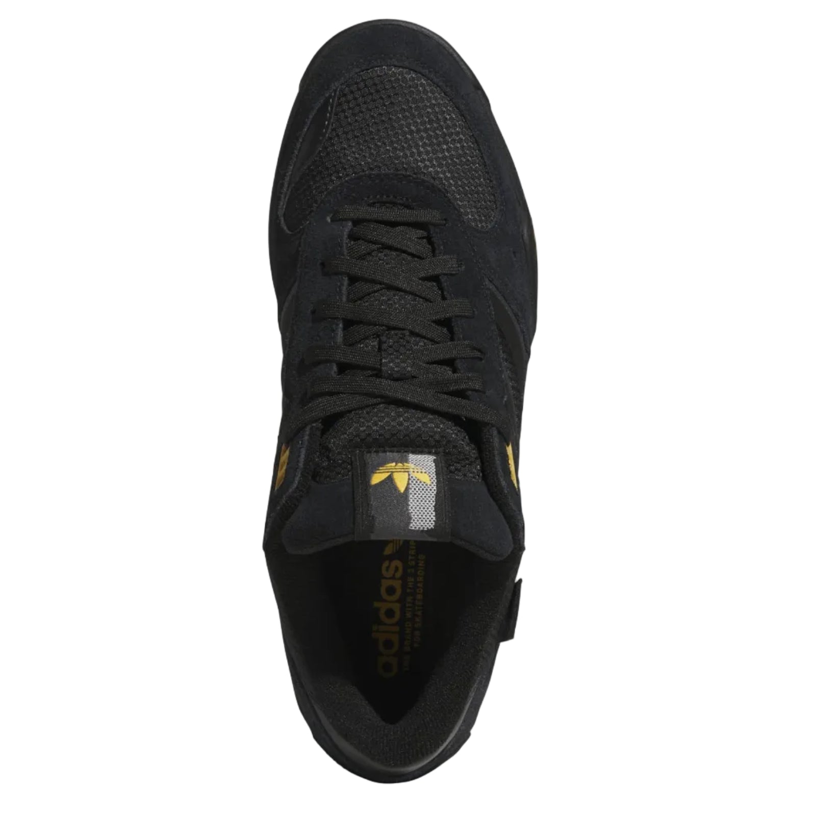 Carbon/Black Tekkira Cup Adidas Skate Shoe Top