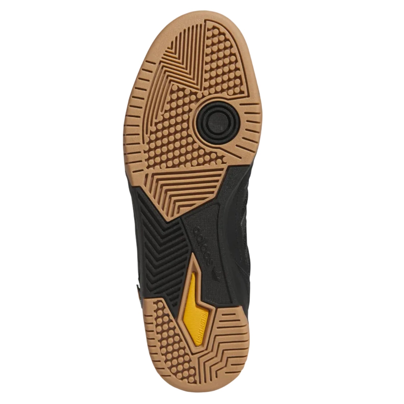 Carbon/Black Tekkira Cup Adidas Skate Shoe Bottom