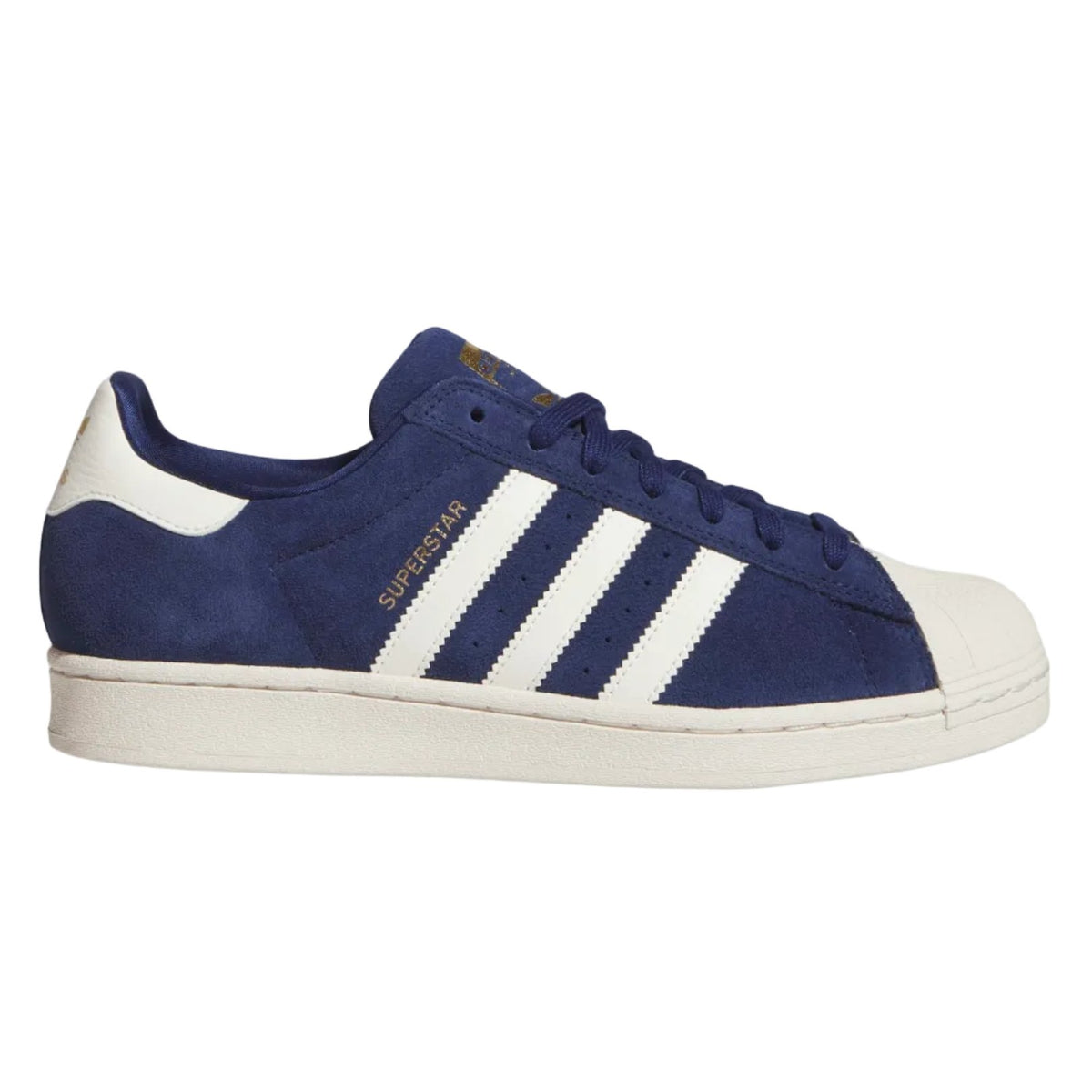 Dark Blue Superstar ADV Adidas Skate Shoe
