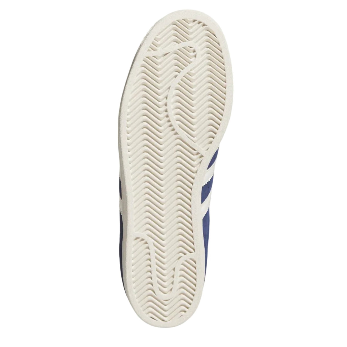 Dark Blue Superstar ADV Adidas Skate Shoe Bottom