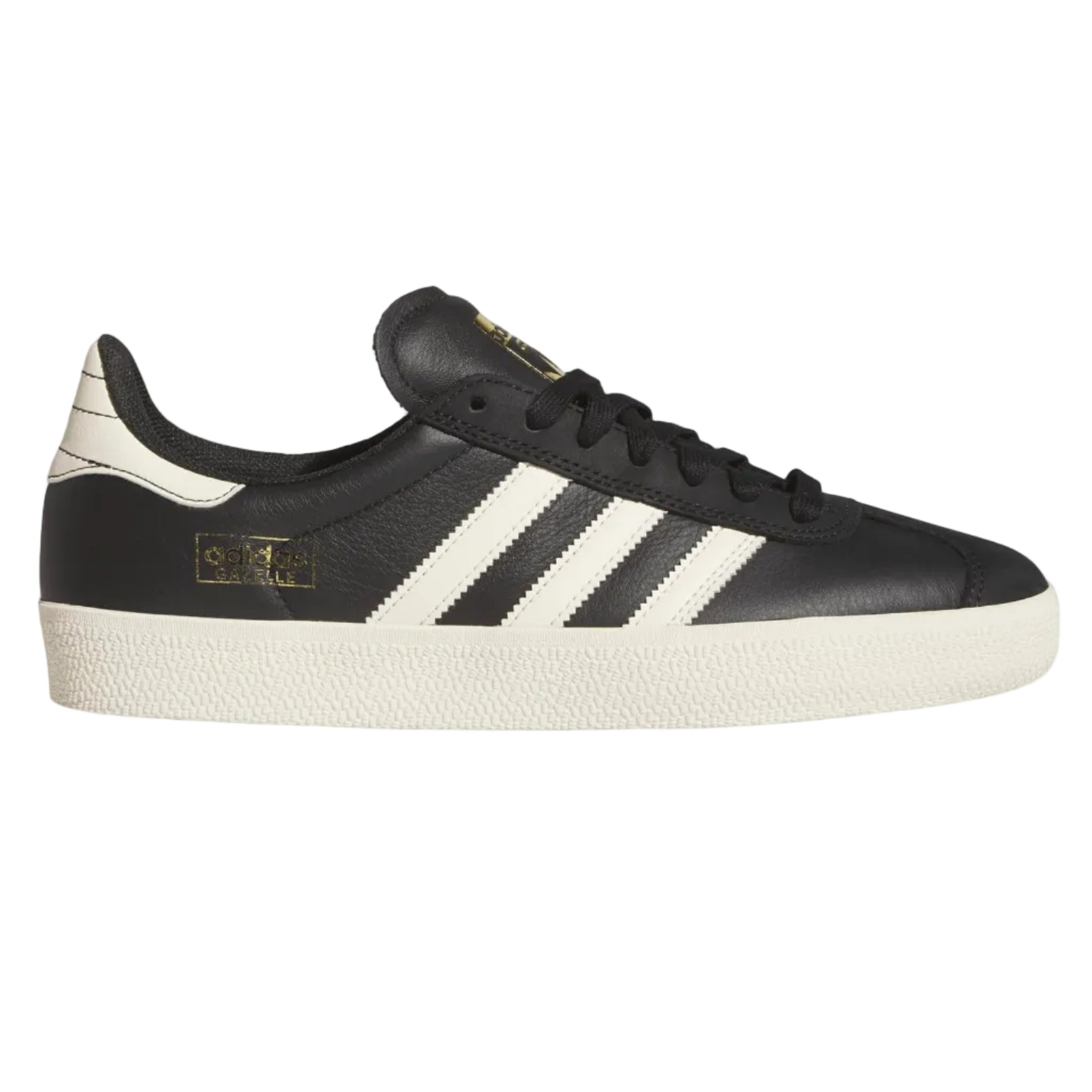 Black/White Gazelle ADV Adidas Skate Shoe