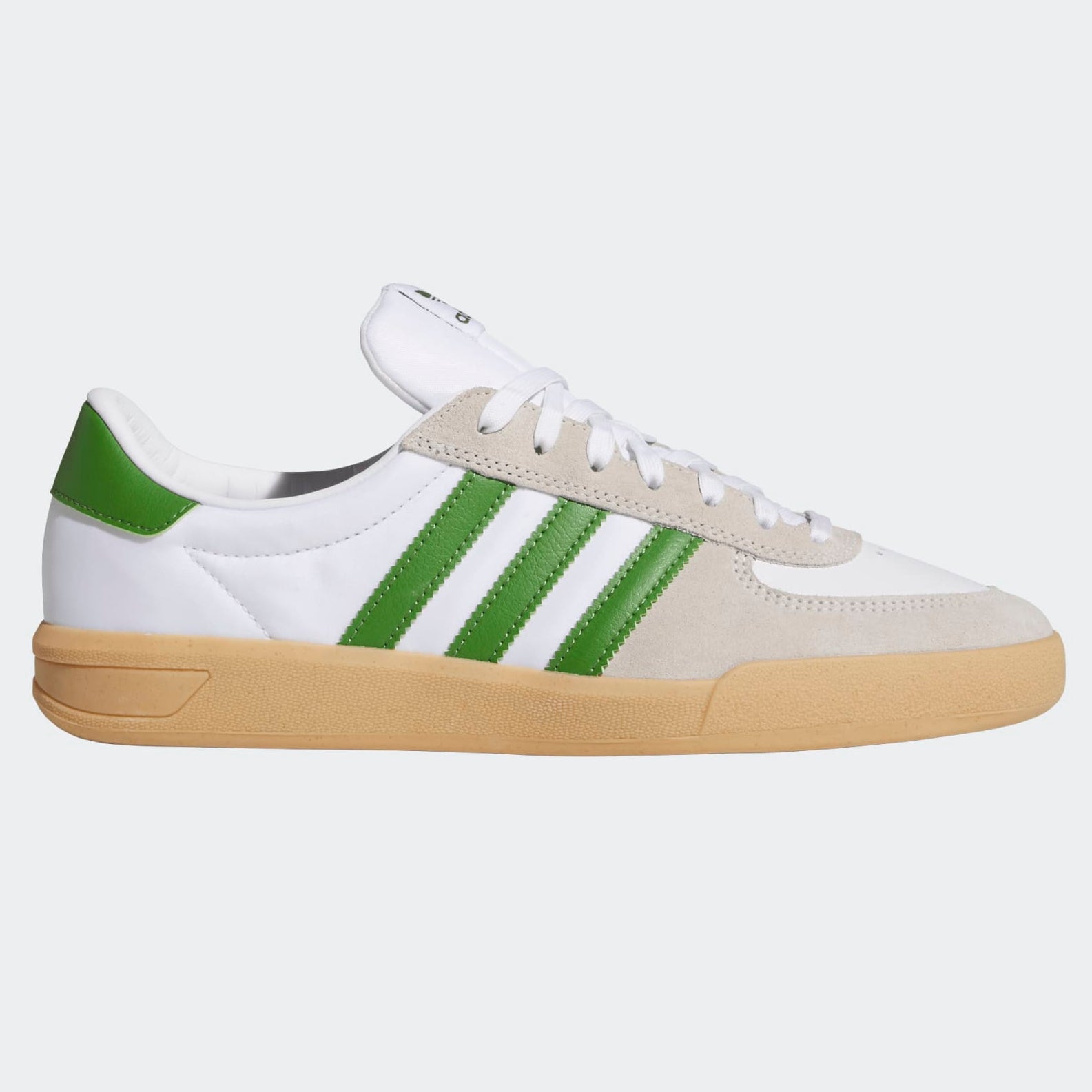 White/Green Glenburn Adidas Skate Shoe