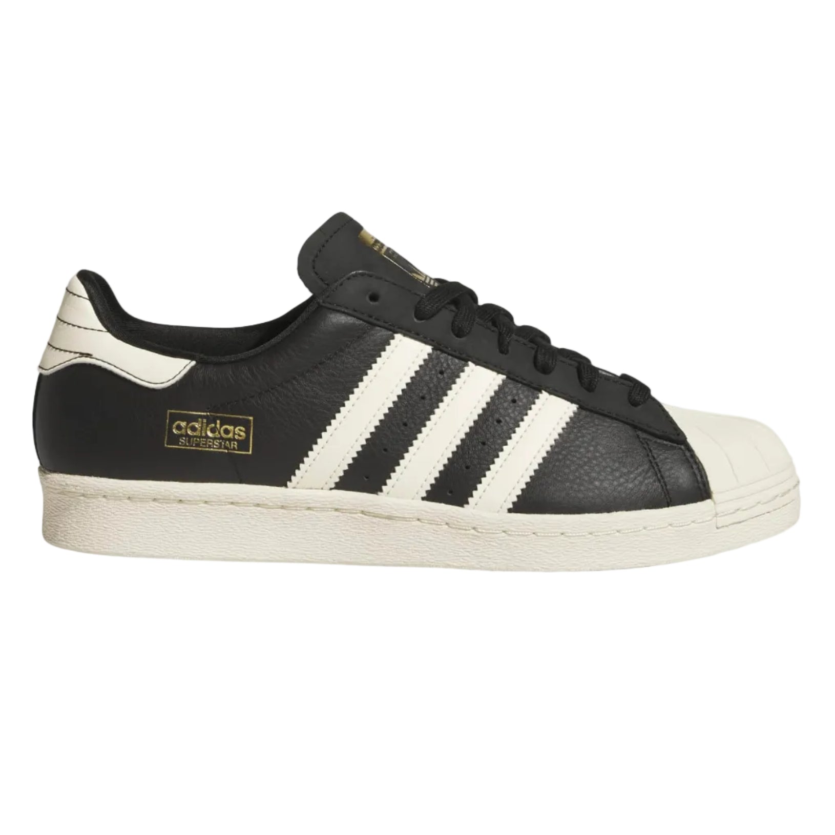 Black Superstar ADV 80 Adidas Skate Shoe