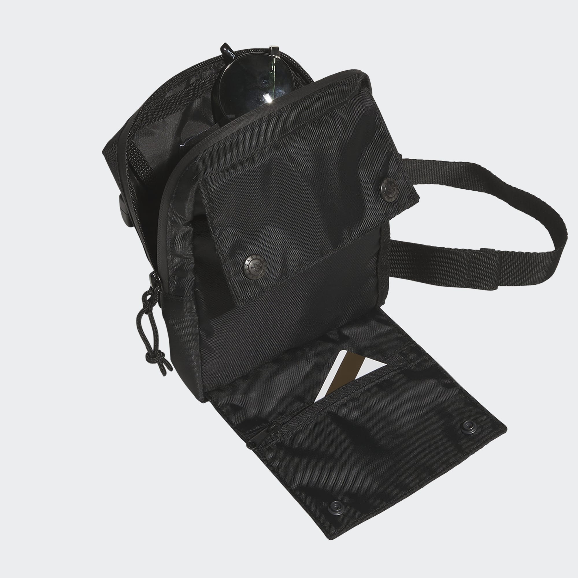 Black Adidas Sling Skate Wallet Detail