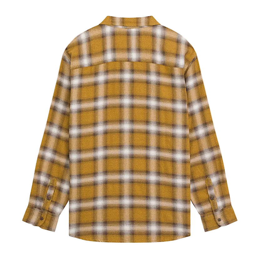 Fuel Yellow Lawson Vans Flannel Back