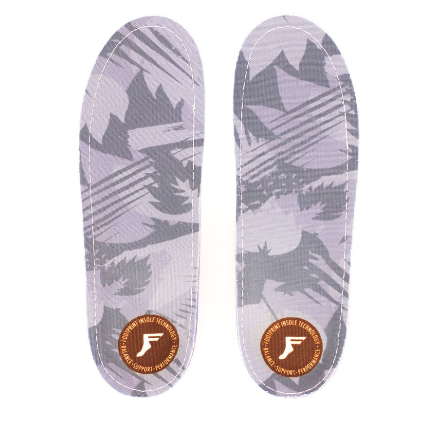 Light Grey Camo Low 3mm Footprint Insoles