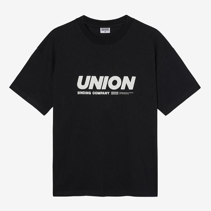 Black Logo Union Bindings T-Shirt