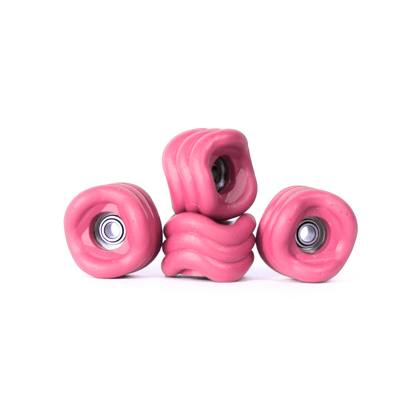 Pink Maple X Shark Fingerboard Wheels