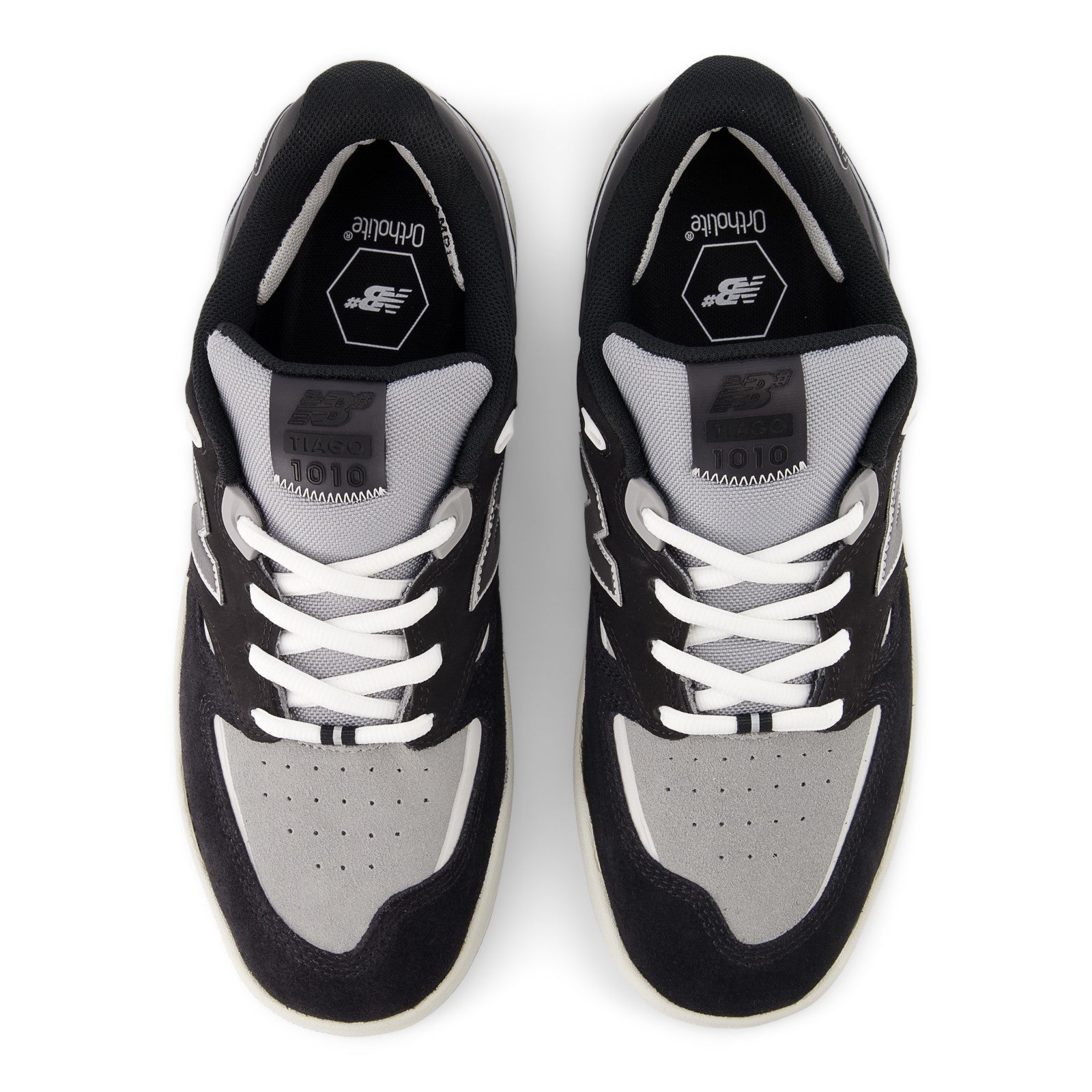 Black/Grey NM101 Tiago NB Numeric Skate Shoe Top