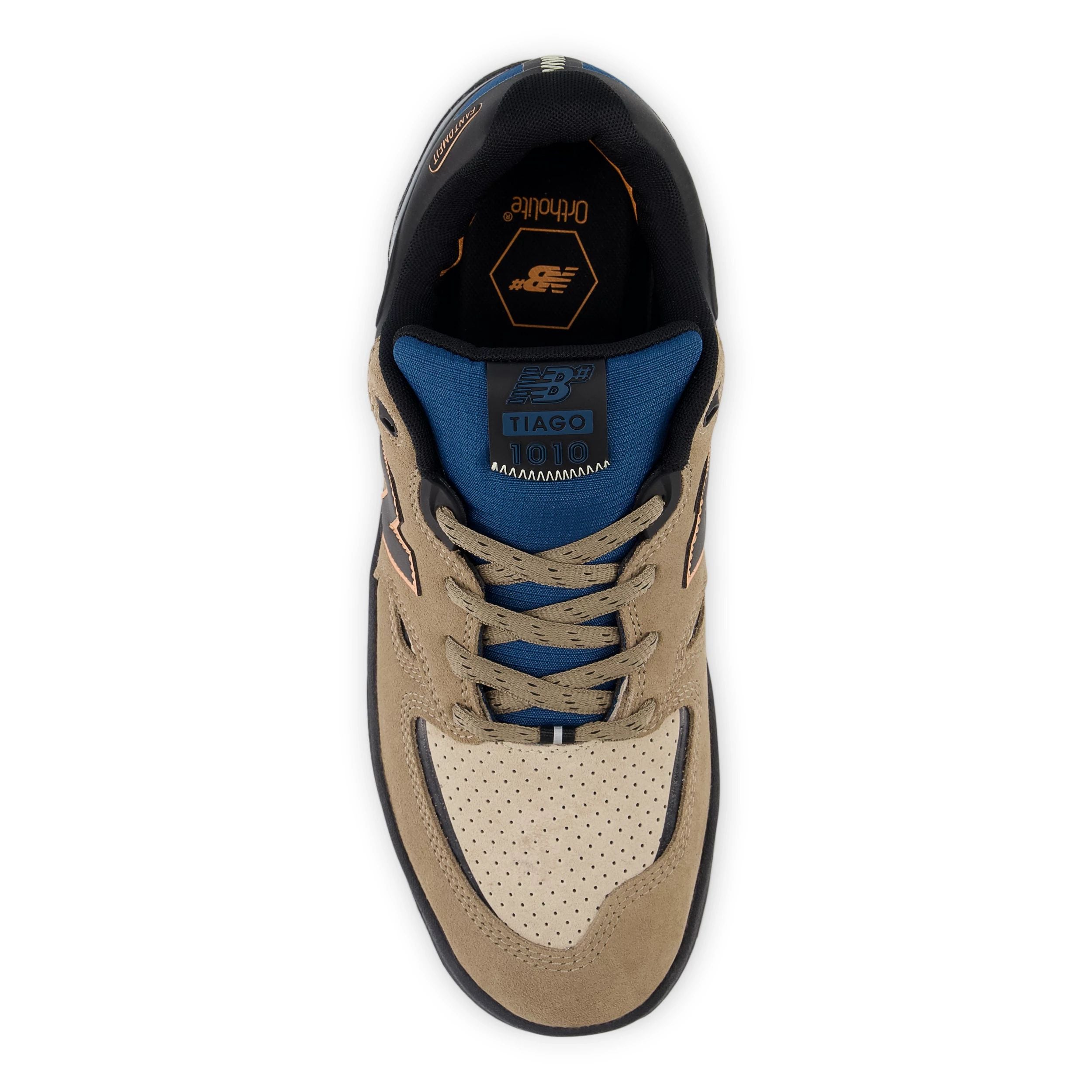 Tan/Black NM1010 Tiago NB Numeric Skate Shoe Top