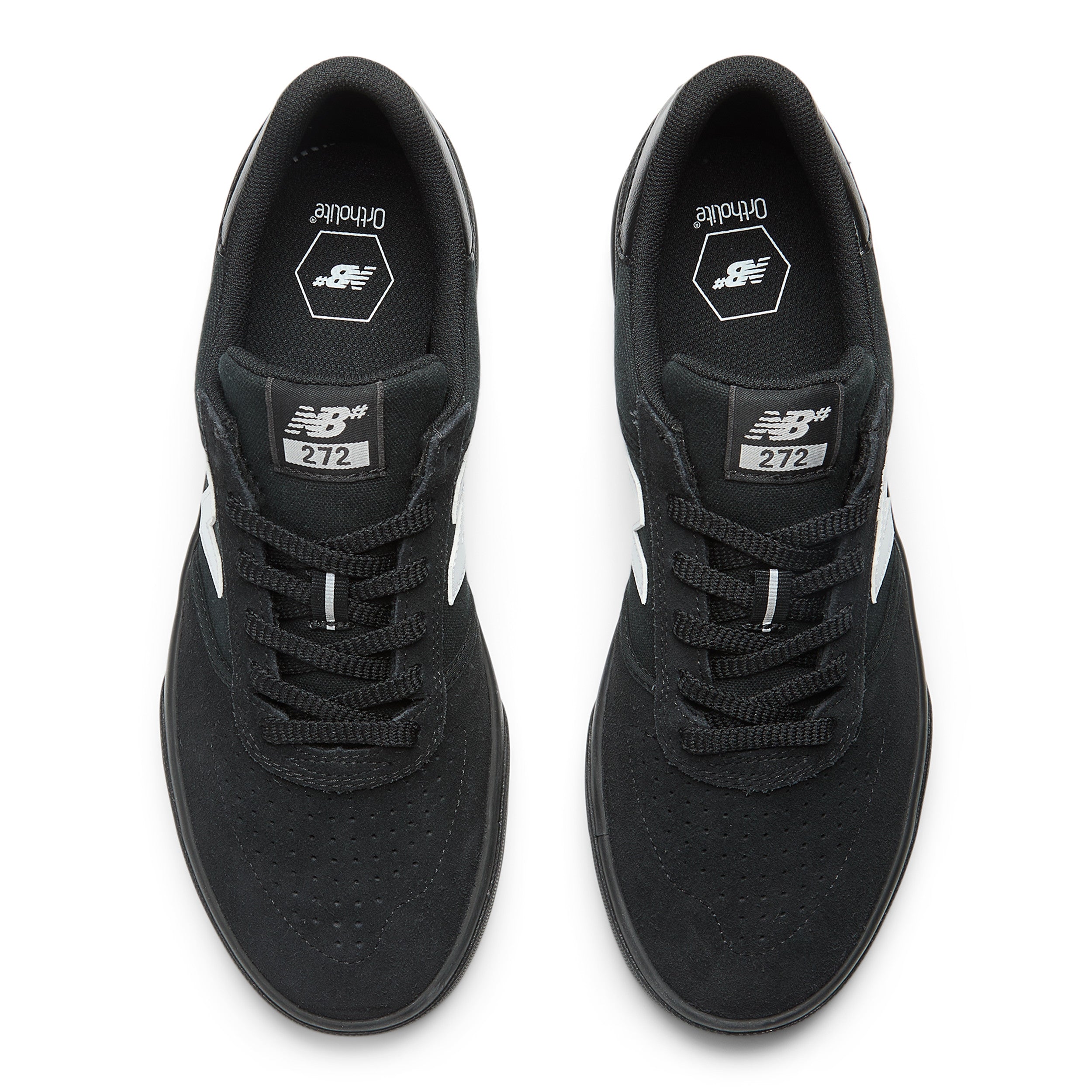 Black/White 272 NB Numeric Skate Shoe Top