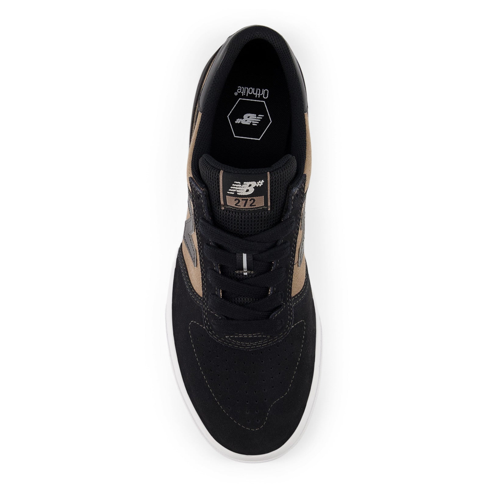 Black/Tan NM272 NB Numeric Skate Shoe Top