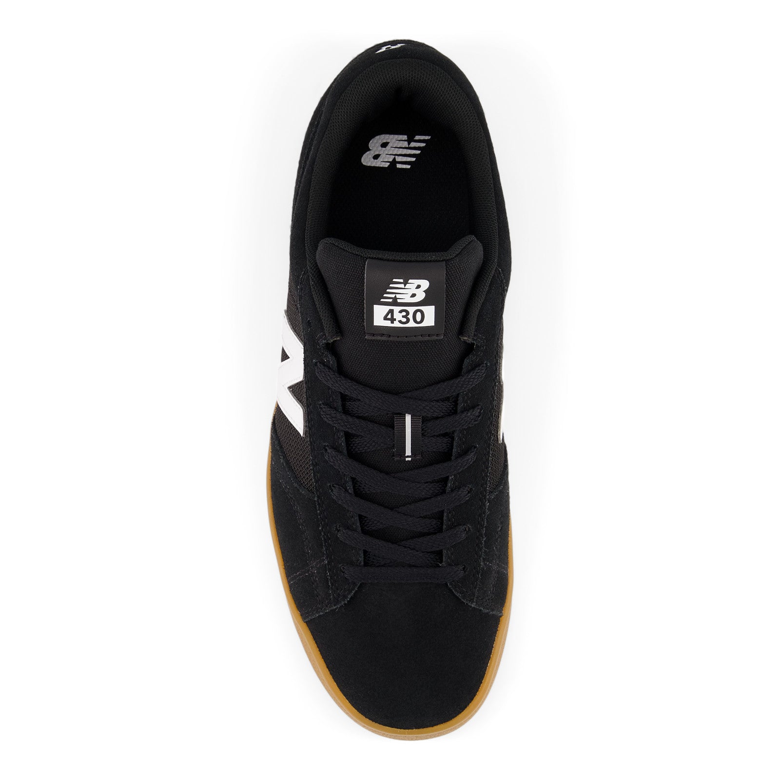 Black/Gum NM430 NB Numeric Skate Shoe Top