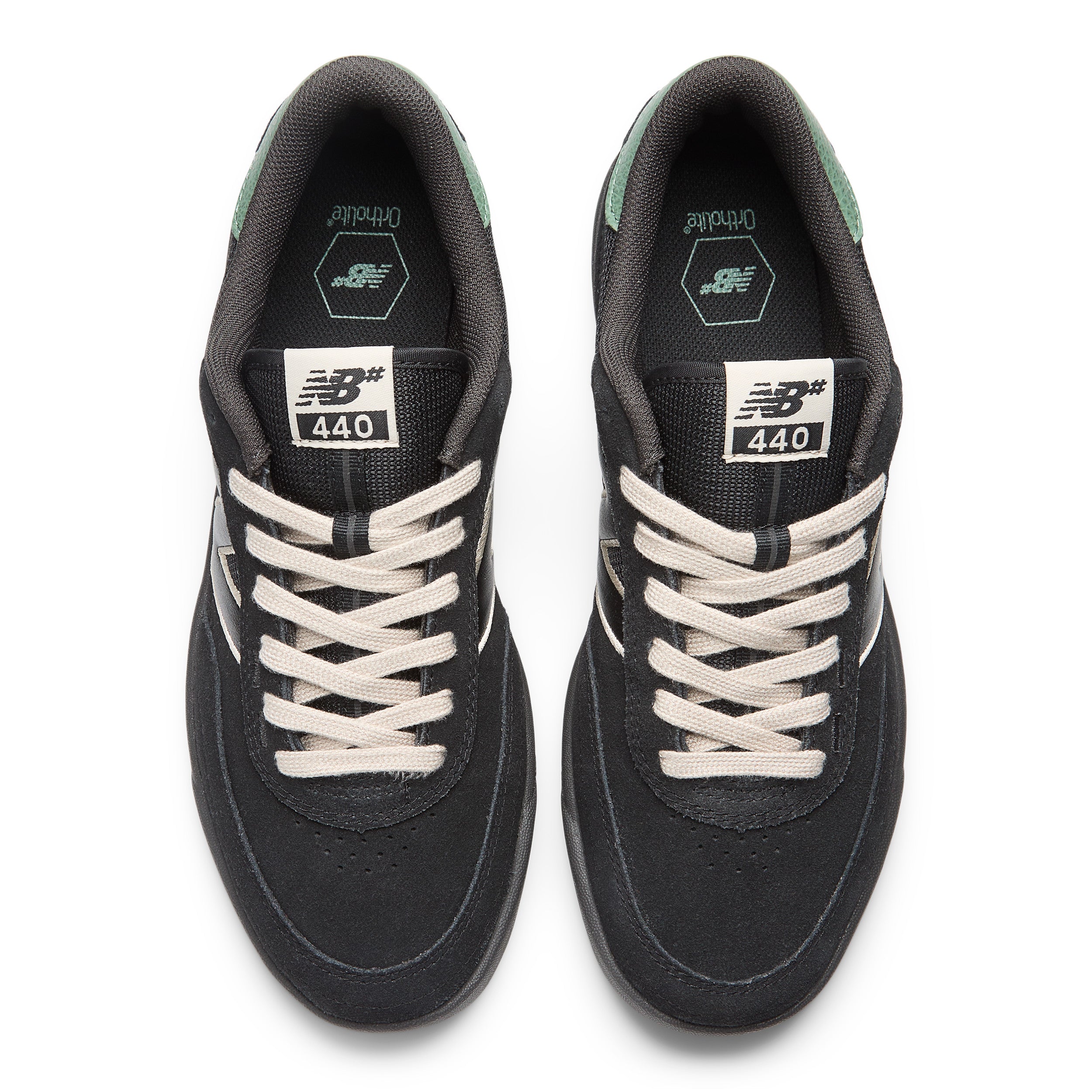 Black/Black 440v2 NB Numeric Skate Shoe Top