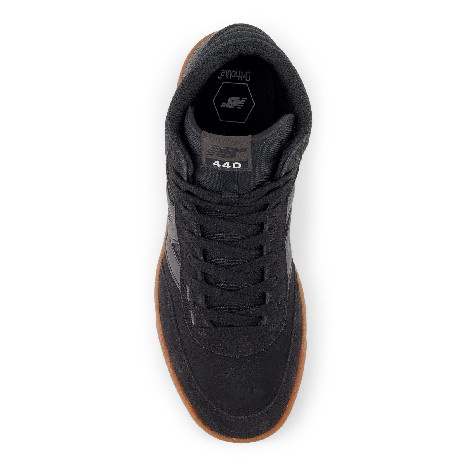 Black/Gum NM440 High v2 Nb Numeric Skate Shoe Top